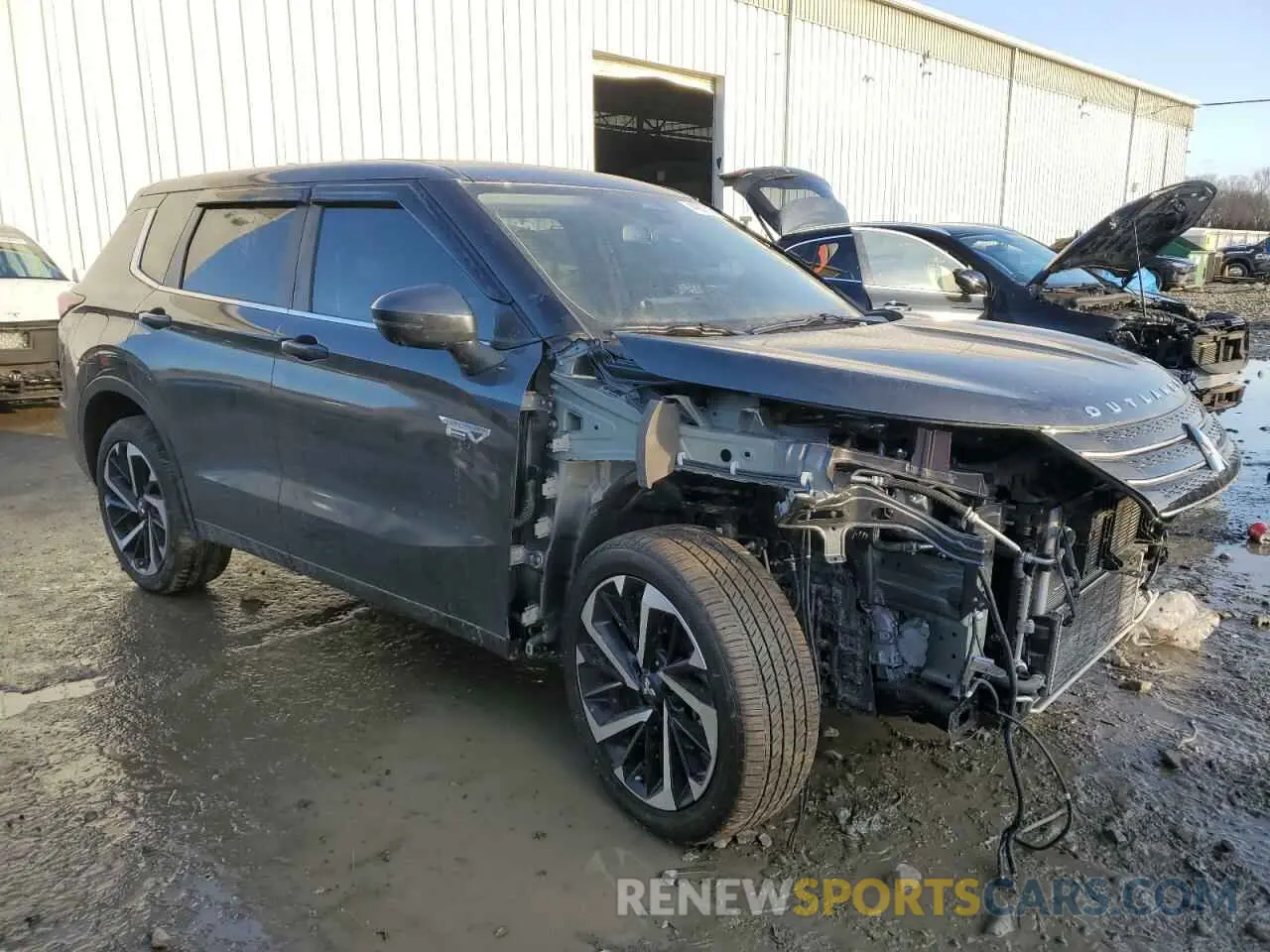 4 fotografías del automóvil dañado JA4T5VA9XRZ057530 MITSUBISHI OUTLANDER 2024