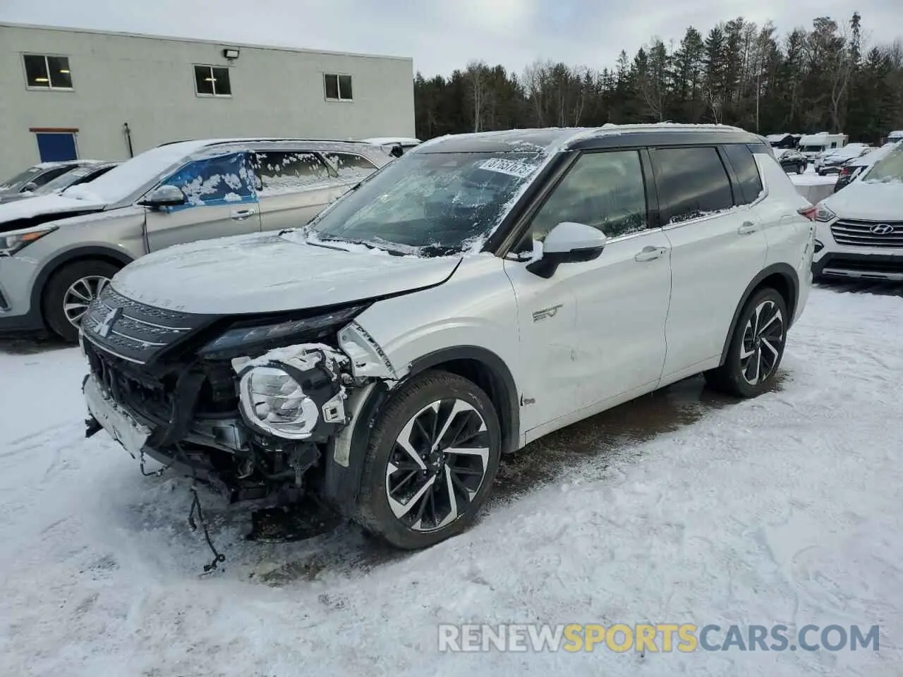 1 fotografías del automóvil dañado JA4T5WA94RZ605267 MITSUBISHI OUTLANDER 2024