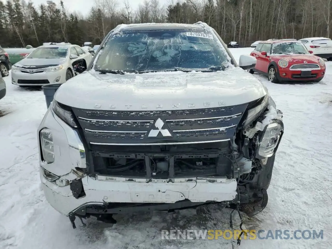 5 fotografías del automóvil dañado JA4T5WA94RZ605267 MITSUBISHI OUTLANDER 2024