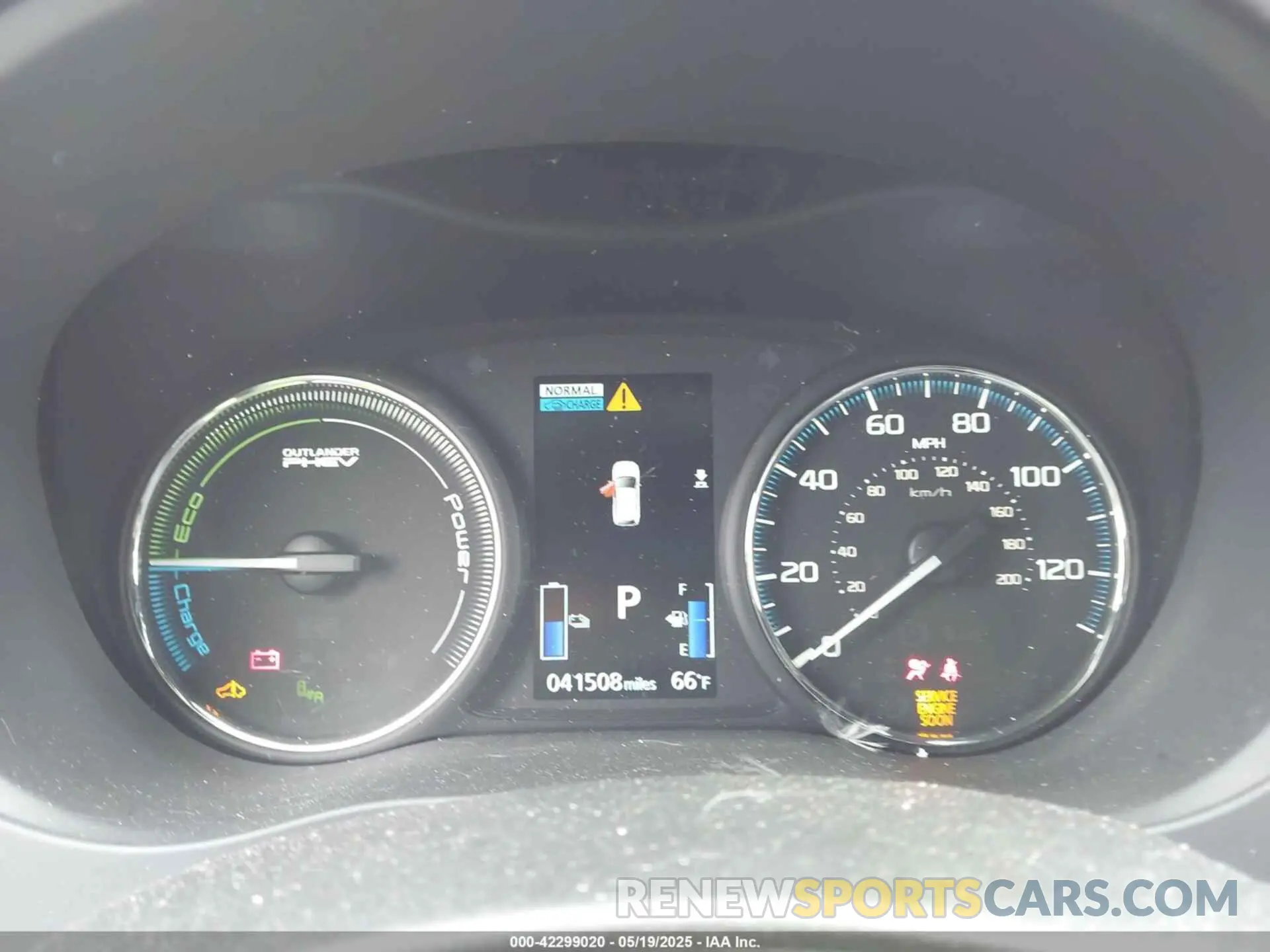 7 fotografías del automóvil dañado JA4J24A55KZ037103 MITSUBISHI OUTLANDER PHEV 2019