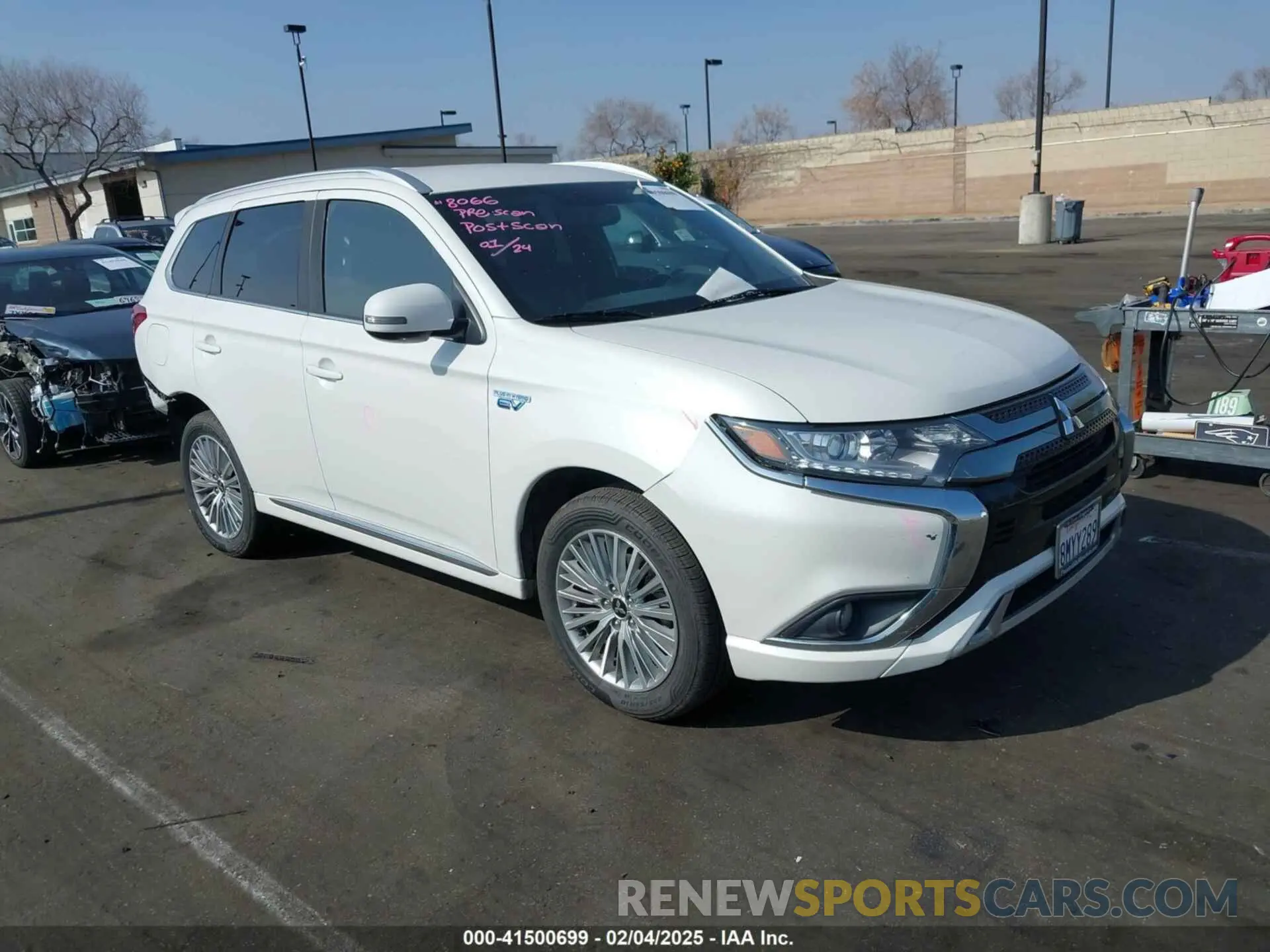 1 fotografías del automóvil dañado JA4J24A57KZ049706 MITSUBISHI OUTLANDER PHEV 2019