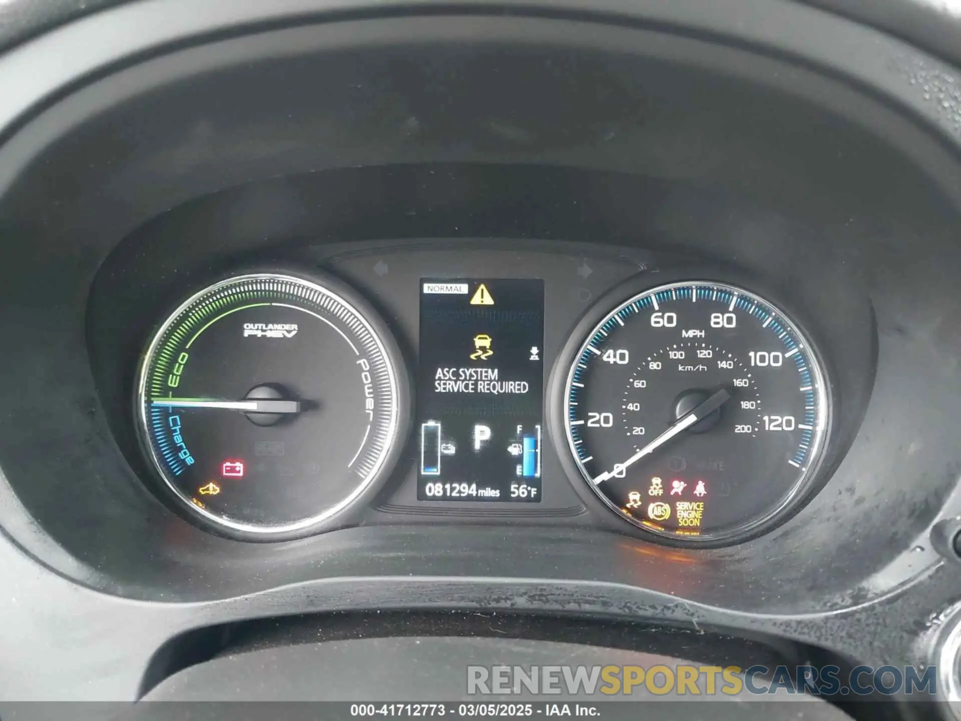 7 fotografías del automóvil dañado JA4J24A5XKZ034990 MITSUBISHI OUTLANDER PHEV 2019