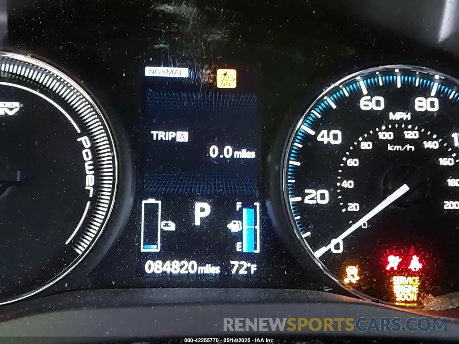 7 fotografías del automóvil dañado JA4J24A5XKZ051210 MITSUBISHI OUTLANDER PHEV 2019