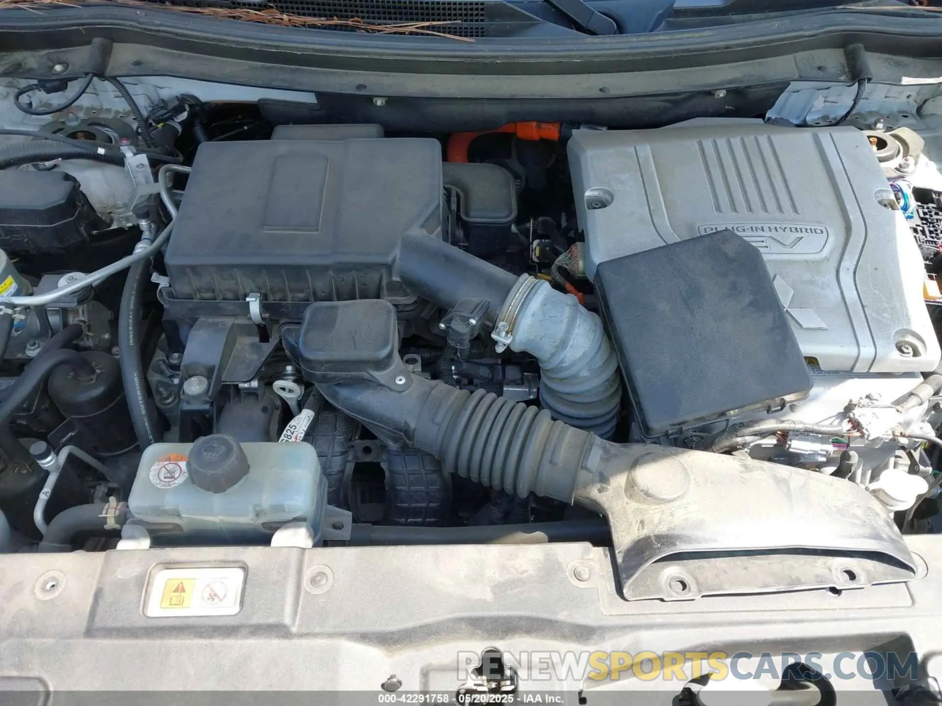10 fotografías del automóvil dañado JA4J24A5XLZ041732 MITSUBISHI OUTLANDER PHEV 2020