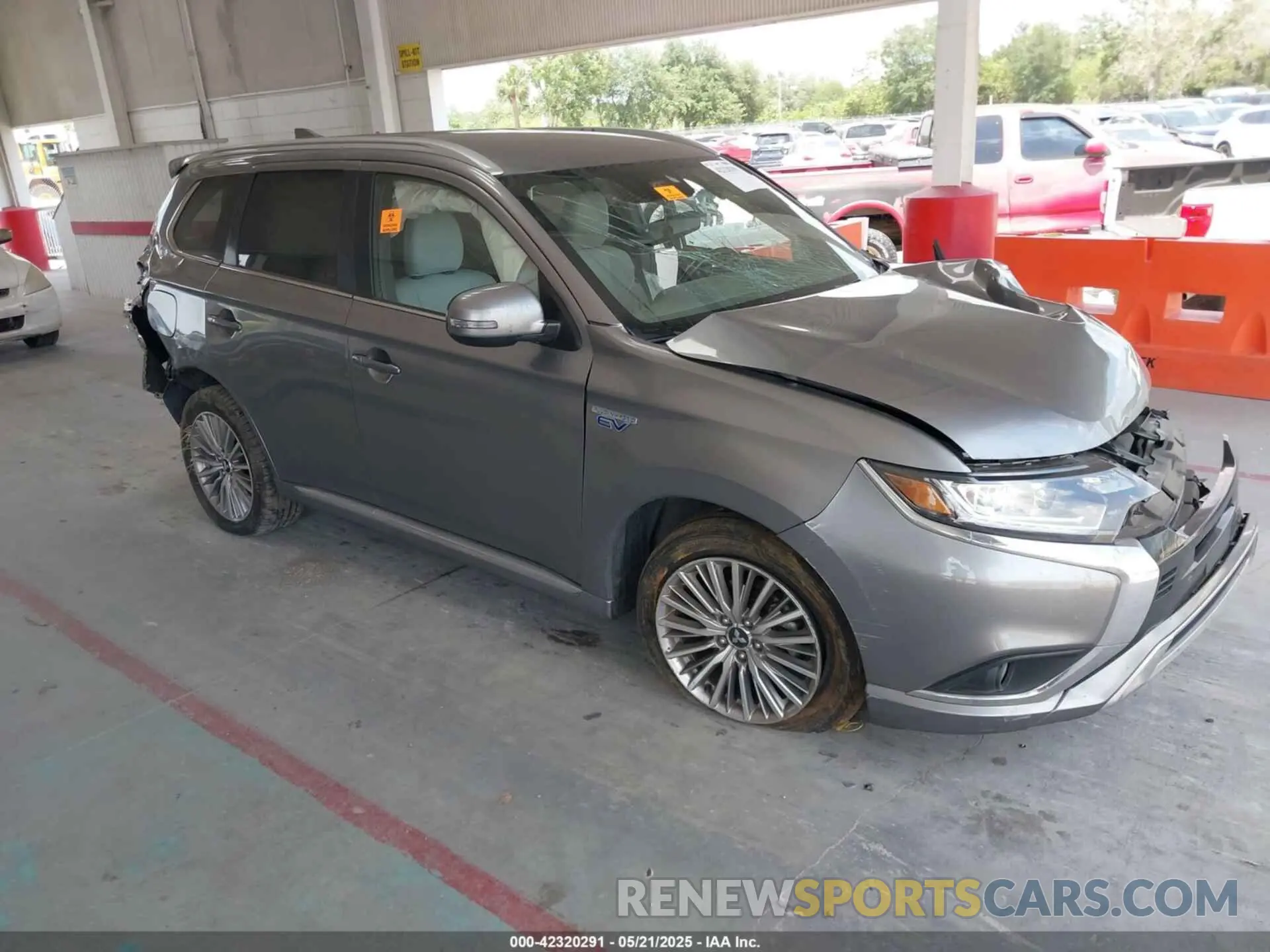 1 fotografías del automóvil dañado JA4J2VA70NZ033861 MITSUBISHI OUTLANDER PHEV 2022