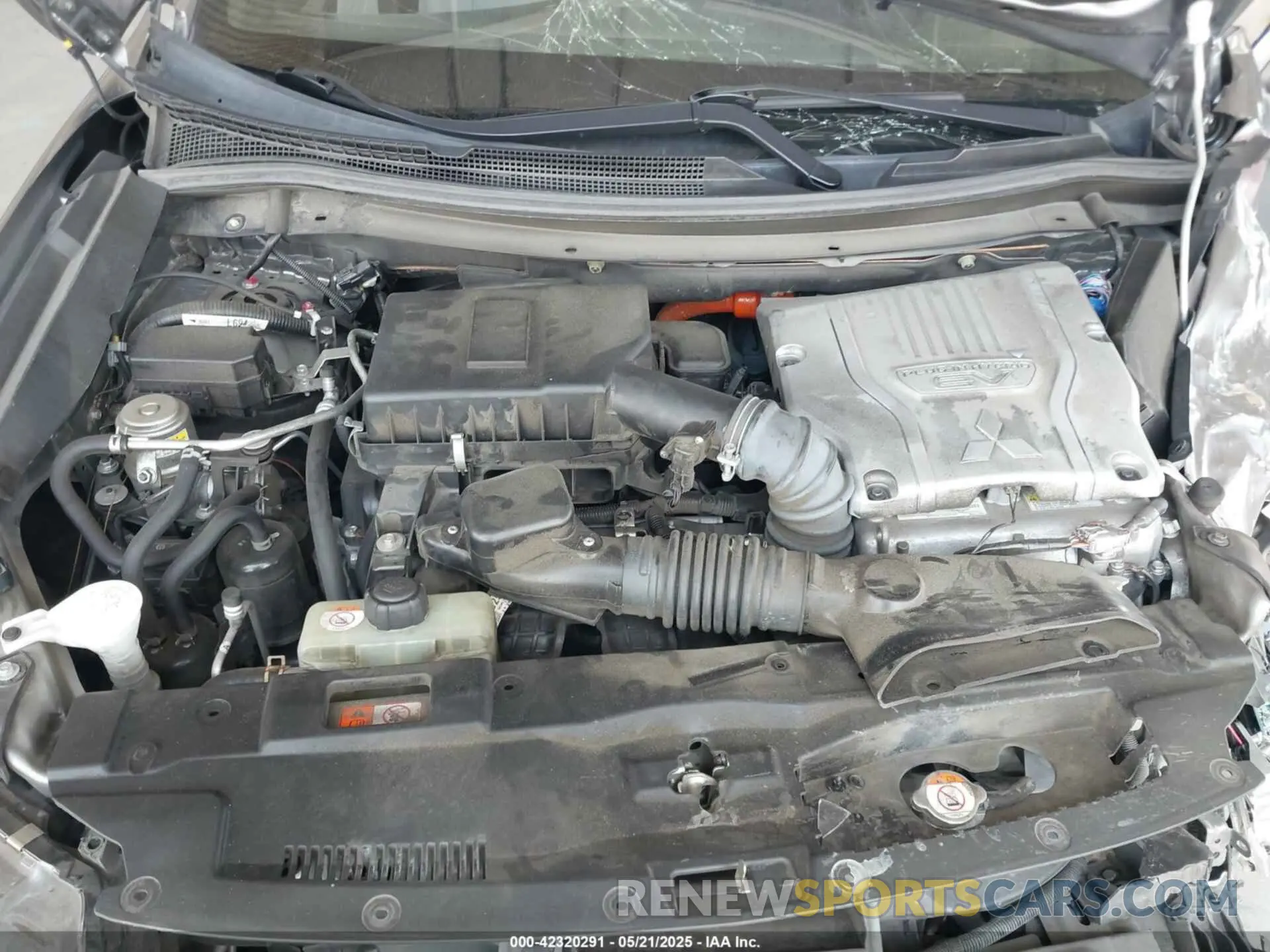10 fotografías del automóvil dañado JA4J2VA70NZ033861 MITSUBISHI OUTLANDER PHEV 2022