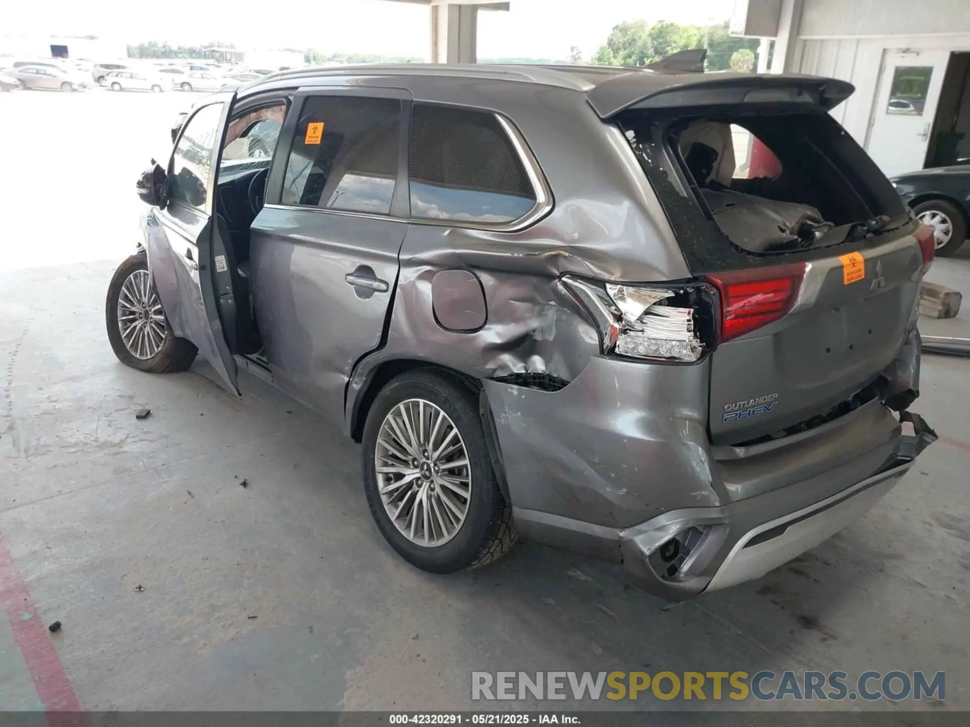 3 fotografías del automóvil dañado JA4J2VA70NZ033861 MITSUBISHI OUTLANDER PHEV 2022