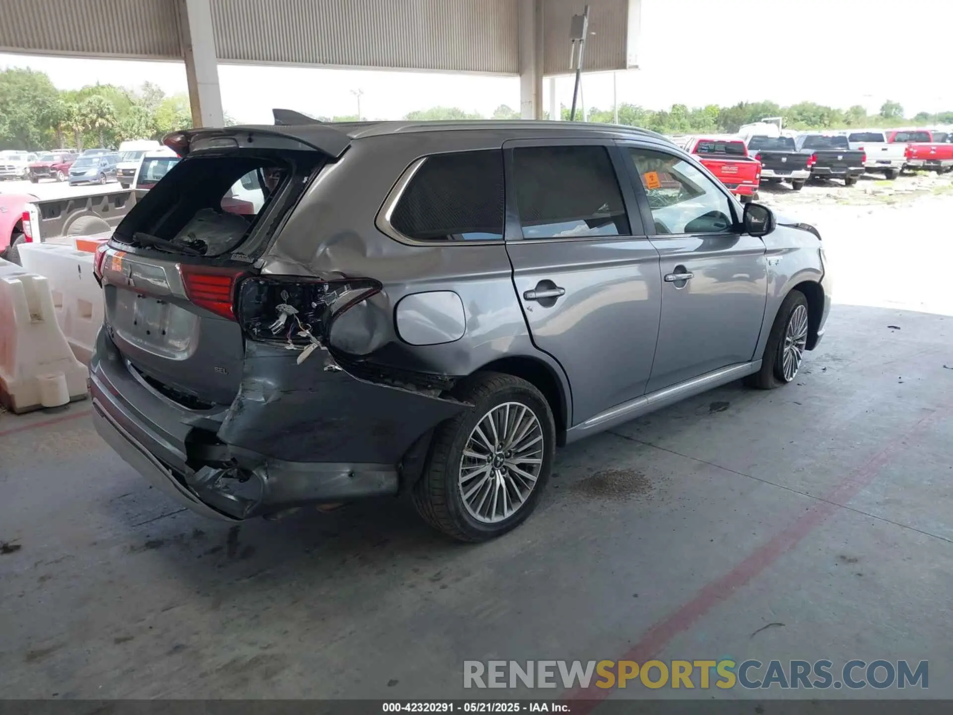 4 fotografías del automóvil dañado JA4J2VA70NZ033861 MITSUBISHI OUTLANDER PHEV 2022