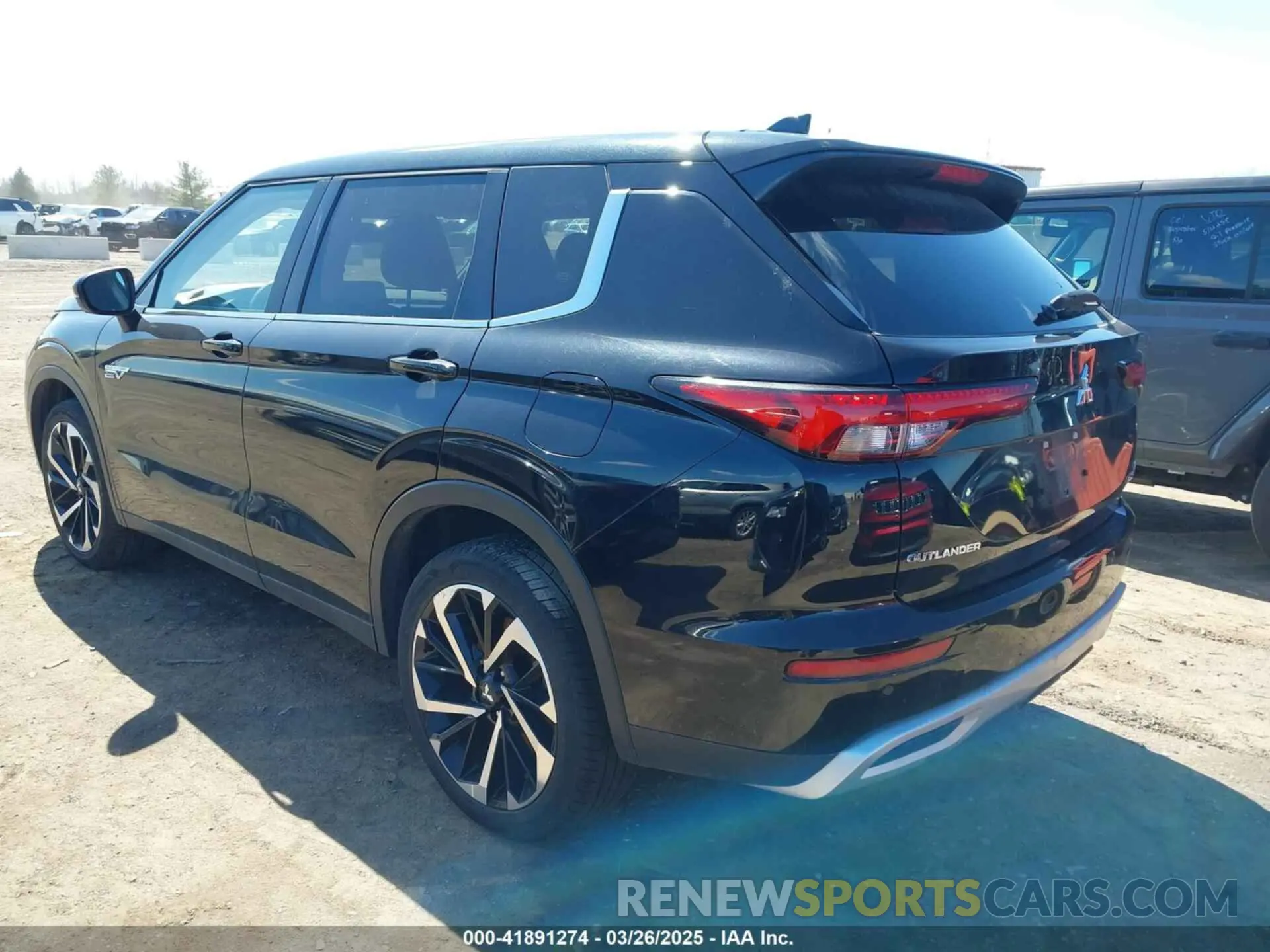 3 fotografías del automóvil dañado JA4T5UA92PZ058694 MITSUBISHI OUTLANDER PHEV 2023