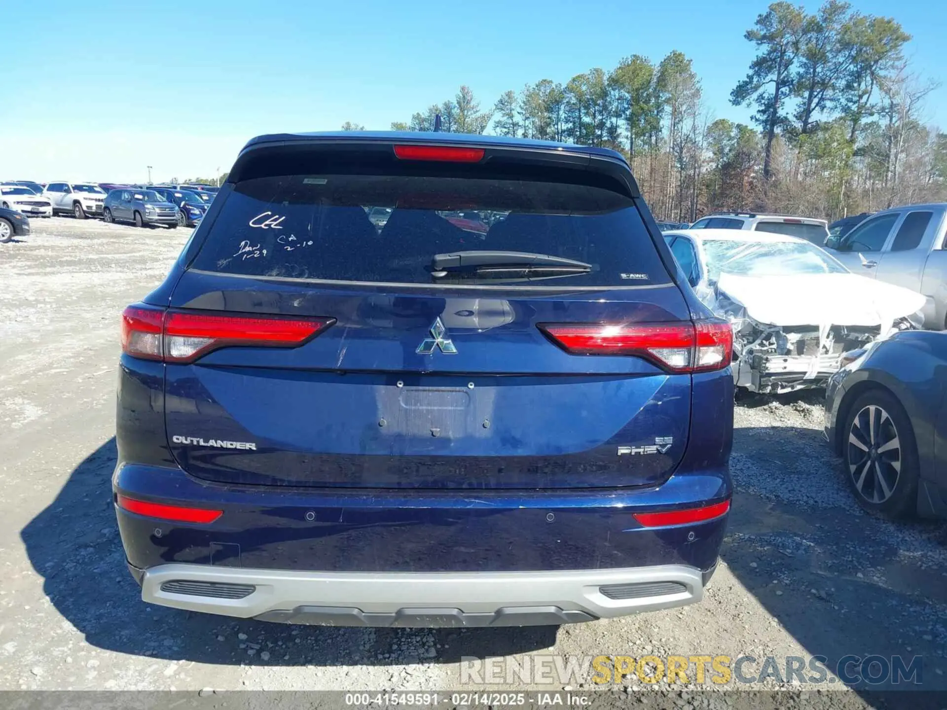 16 fotografías del automóvil dañado JA4T5UA95PZ045163 MITSUBISHI OUTLANDER PHEV 2023