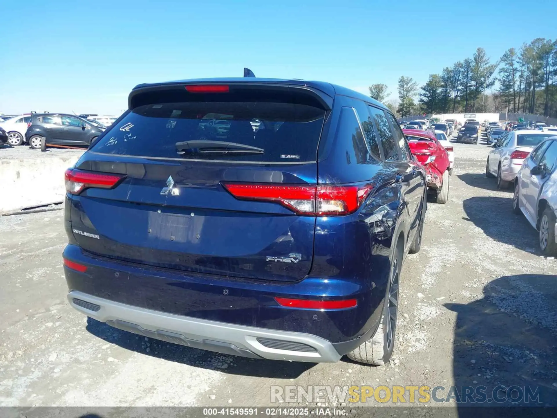4 fotografías del automóvil dañado JA4T5UA95PZ045163 MITSUBISHI OUTLANDER PHEV 2023