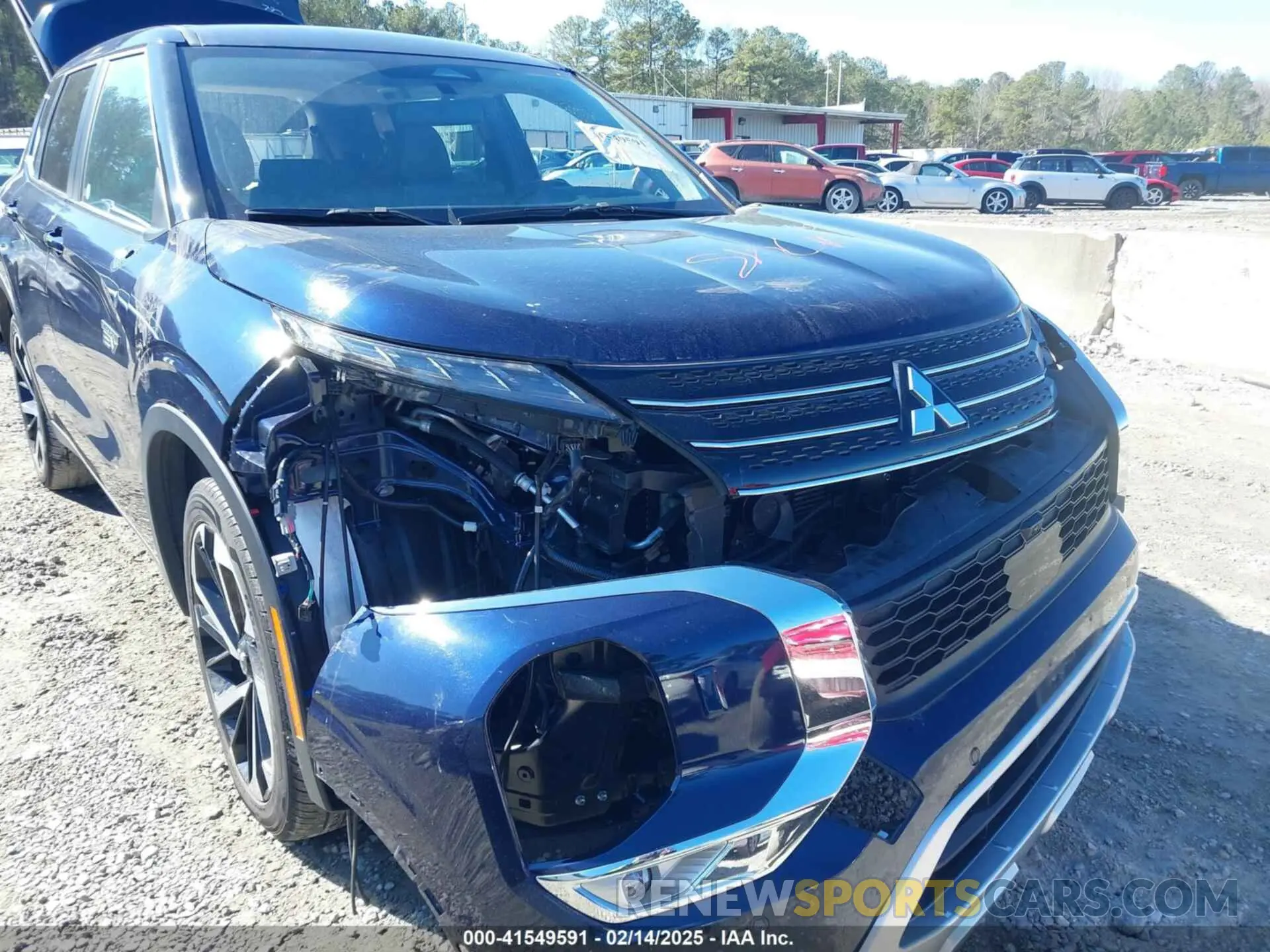 6 fotografías del automóvil dañado JA4T5UA95PZ045163 MITSUBISHI OUTLANDER PHEV 2023