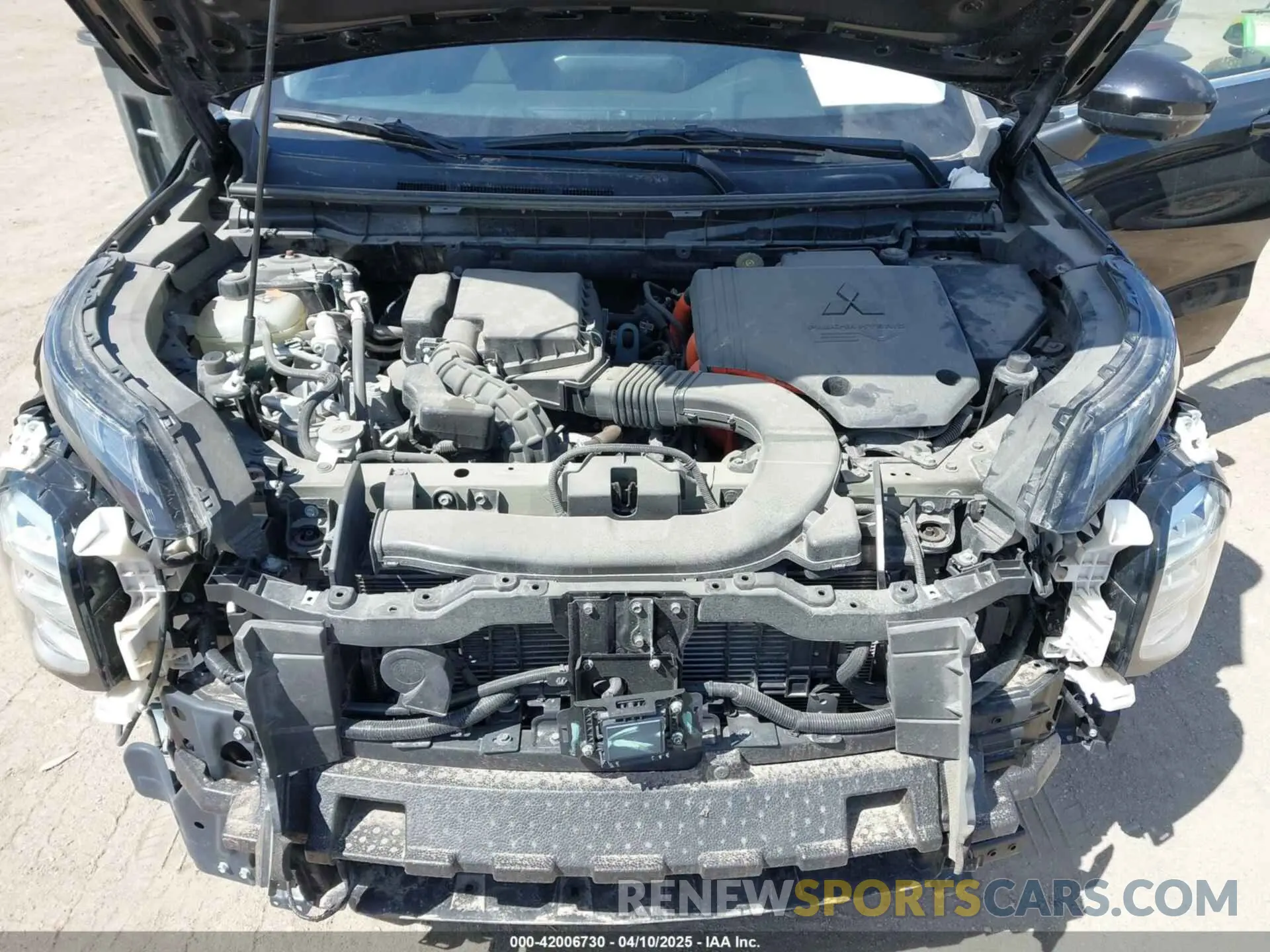 10 fotografías del automóvil dañado JA4T5UA9XPZ062573 MITSUBISHI OUTLANDER PHEV 2023