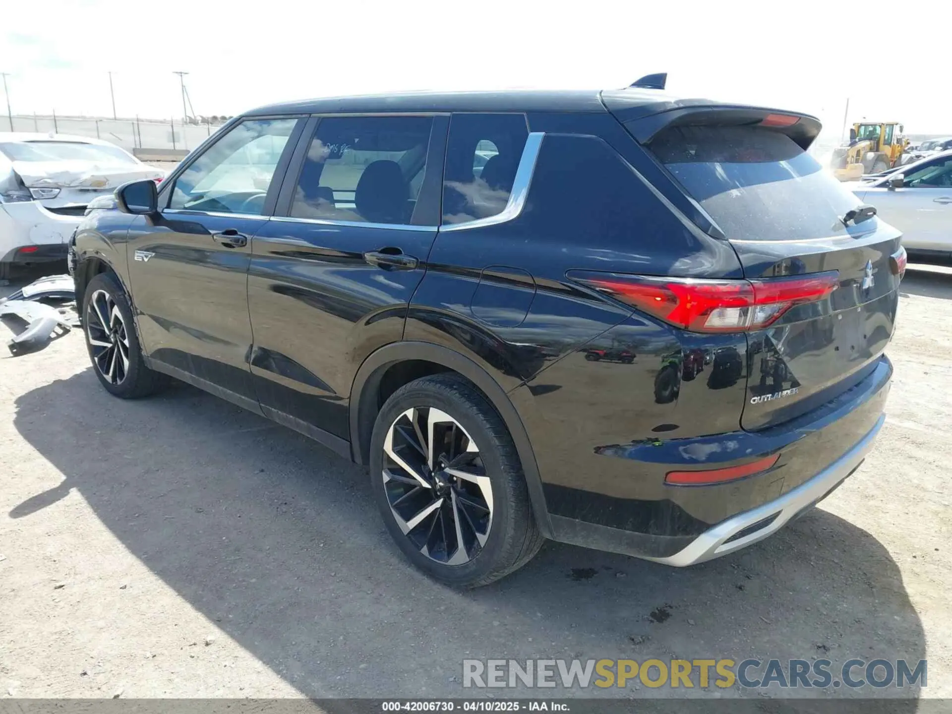 3 fotografías del automóvil dañado JA4T5UA9XPZ062573 MITSUBISHI OUTLANDER PHEV 2023