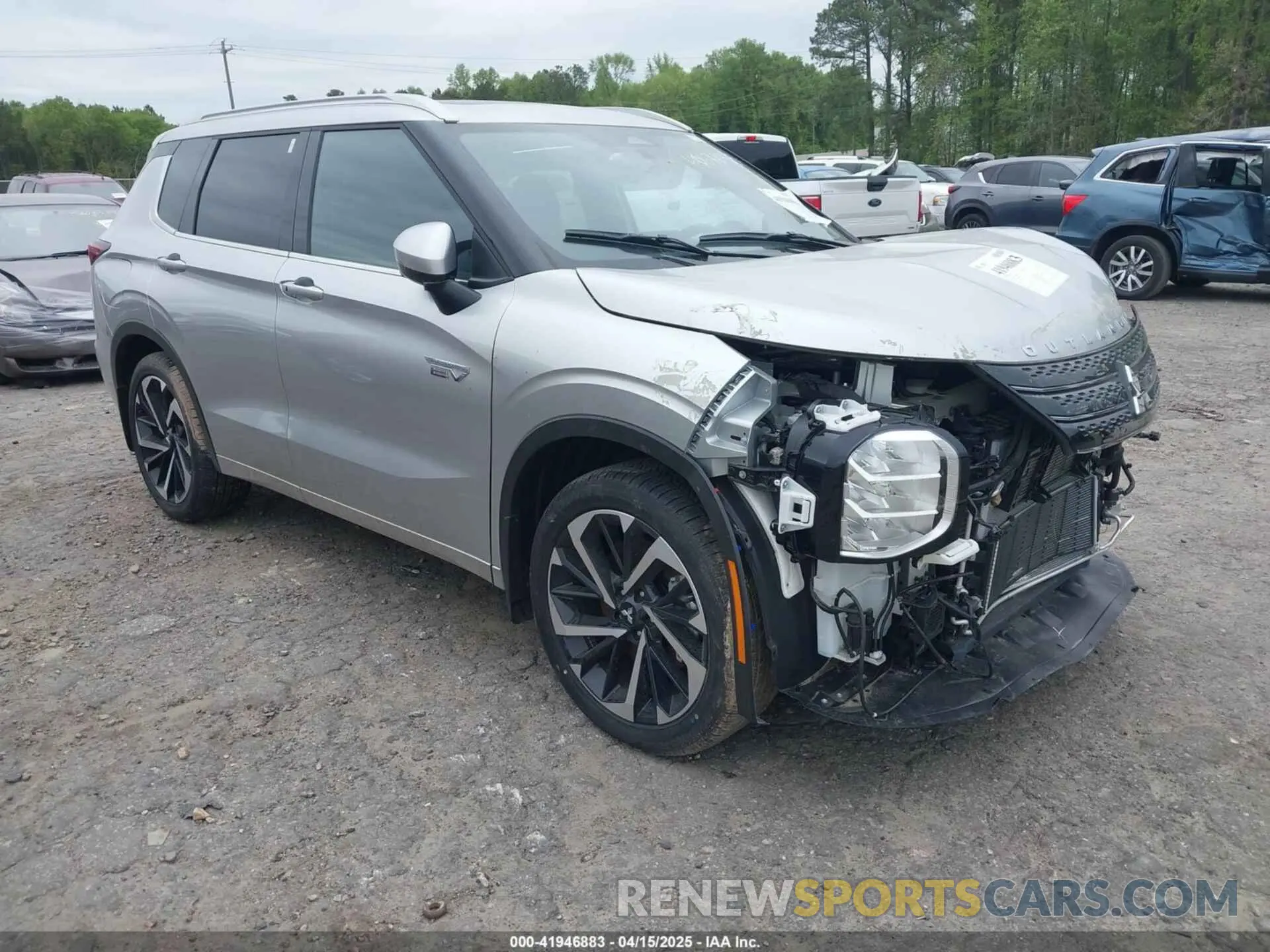 1 fotografías del automóvil dañado JA4T5WA93RZ023001 MITSUBISHI OUTLANDER PHEV 2024