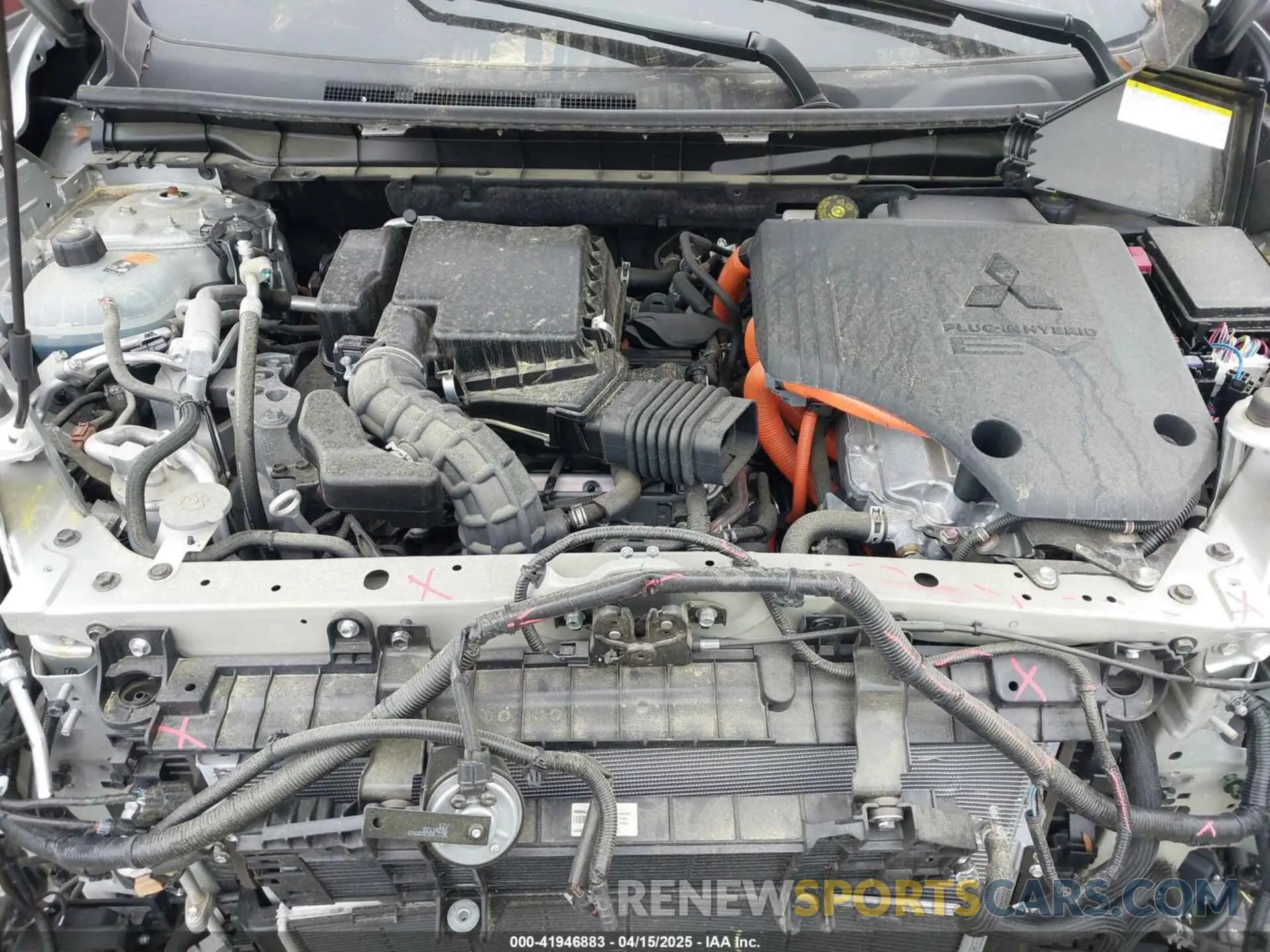 10 fotografías del automóvil dañado JA4T5WA93RZ023001 MITSUBISHI OUTLANDER PHEV 2024