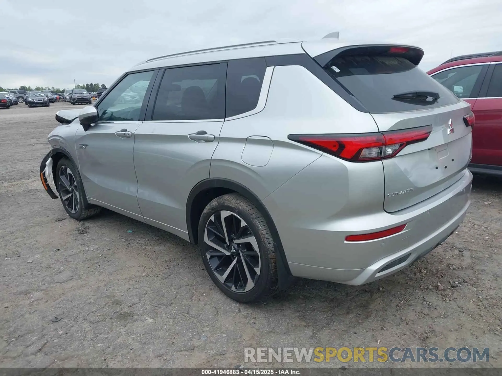 3 fotografías del automóvil dañado JA4T5WA93RZ023001 MITSUBISHI OUTLANDER PHEV 2024