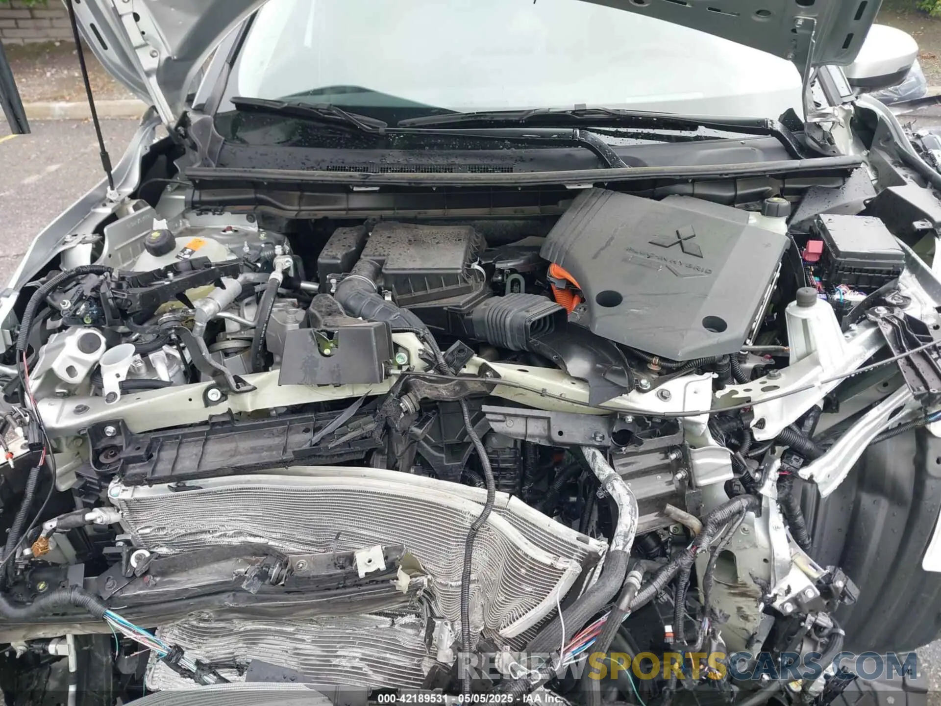10 fotografías del automóvil dañado JA4T5WA96RZ036695 MITSUBISHI OUTLANDER PHEV 2024