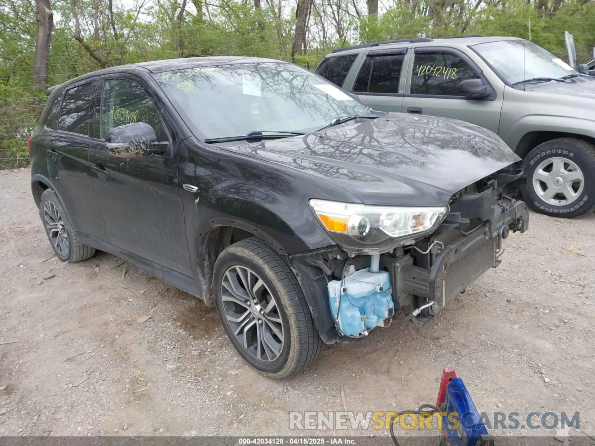 1 fotografías del automóvil dañado JA4AP3AU0KU019432 MITSUBISHI OUTLANDER SPORT 2019