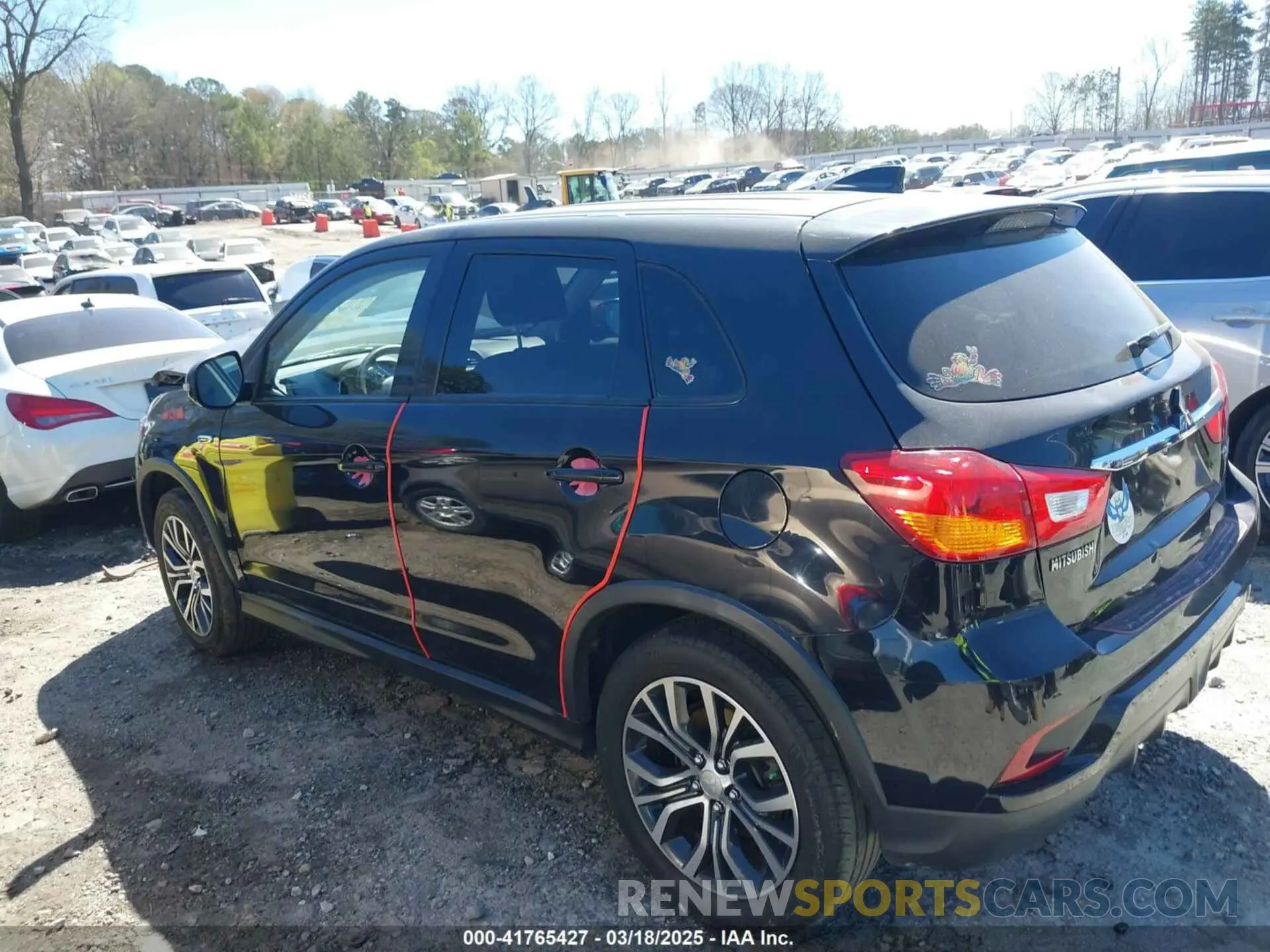14 fotografías del automóvil dañado JA4AP3AU0KU028521 MITSUBISHI OUTLANDER SPORT 2019