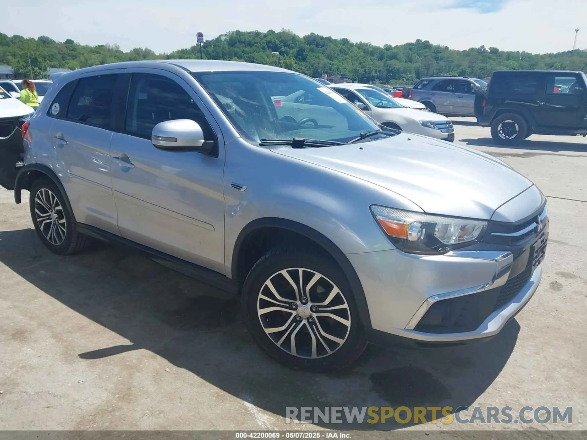 1 fotografías del automóvil dañado JA4AP3AU0KU033072 MITSUBISHI OUTLANDER SPORT 2019