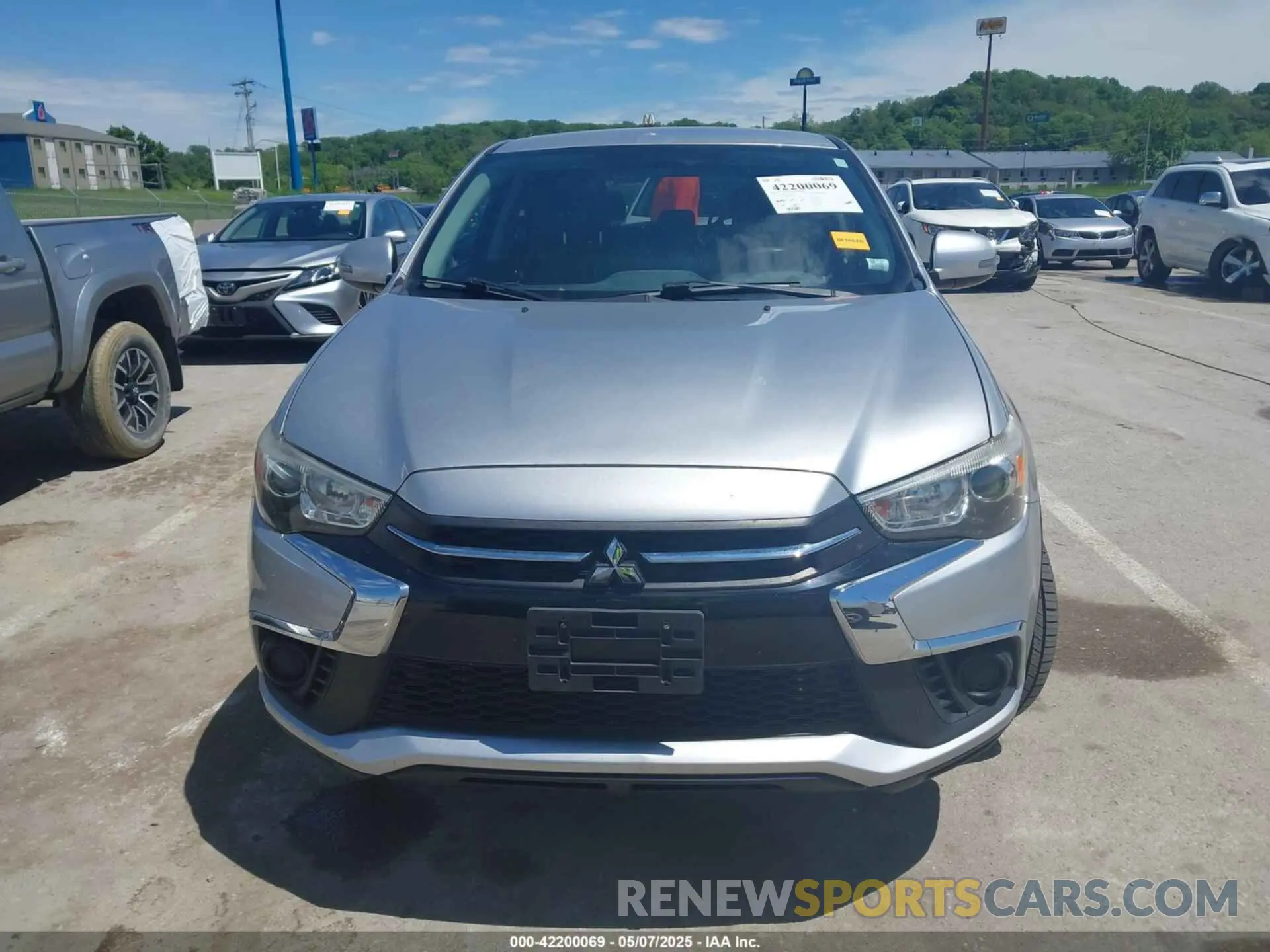 12 fotografías del automóvil dañado JA4AP3AU0KU033072 MITSUBISHI OUTLANDER SPORT 2019