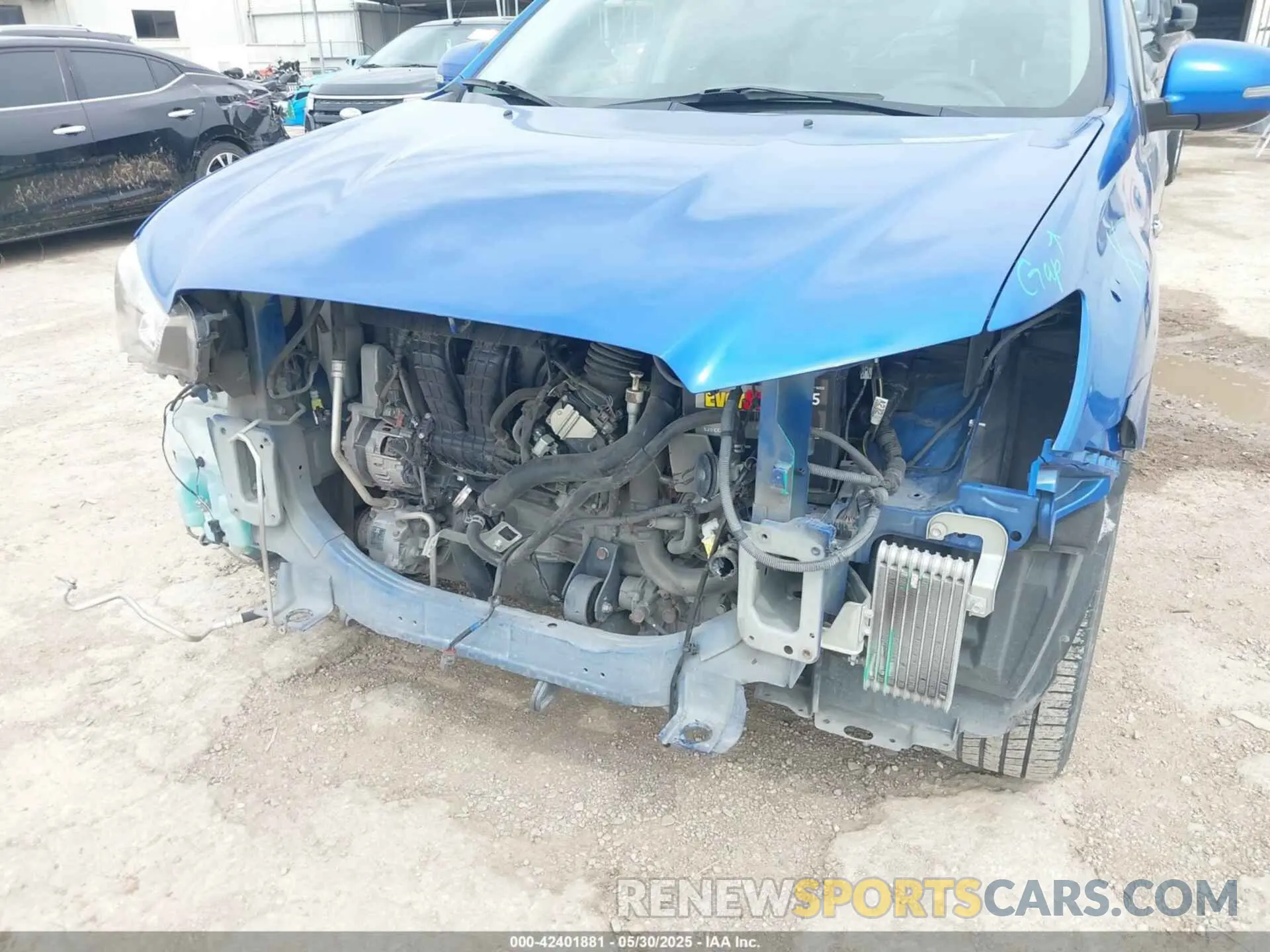 6 fotografías del automóvil dañado JA4AP3AU1KU018886 MITSUBISHI OUTLANDER SPORT 2019