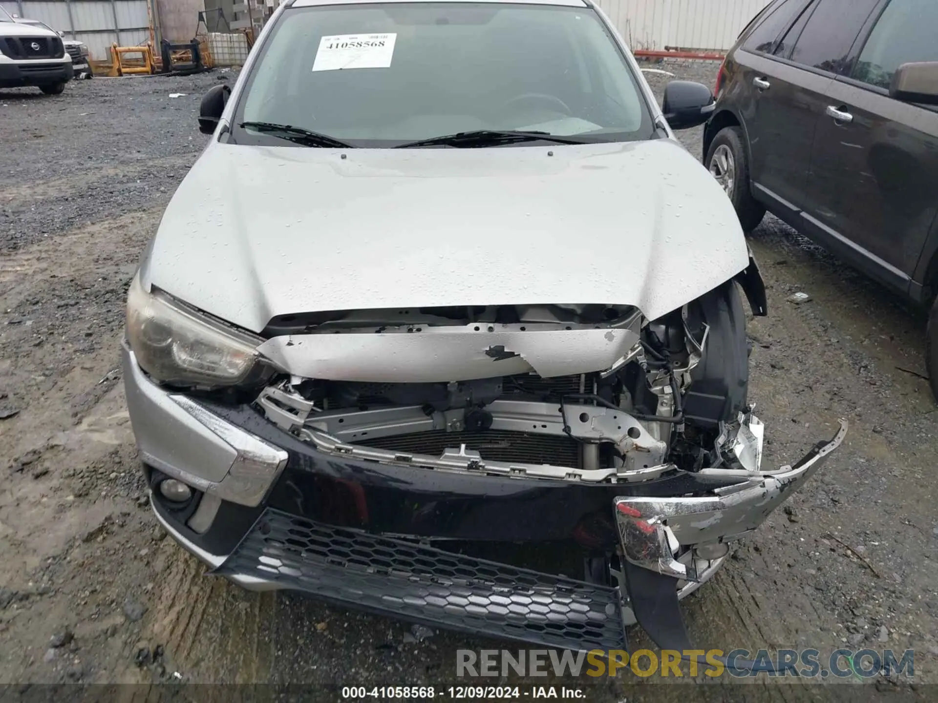 12 fotografías del automóvil dañado JA4AP3AU3KU020798 MITSUBISHI OUTLANDER SPORT 2019