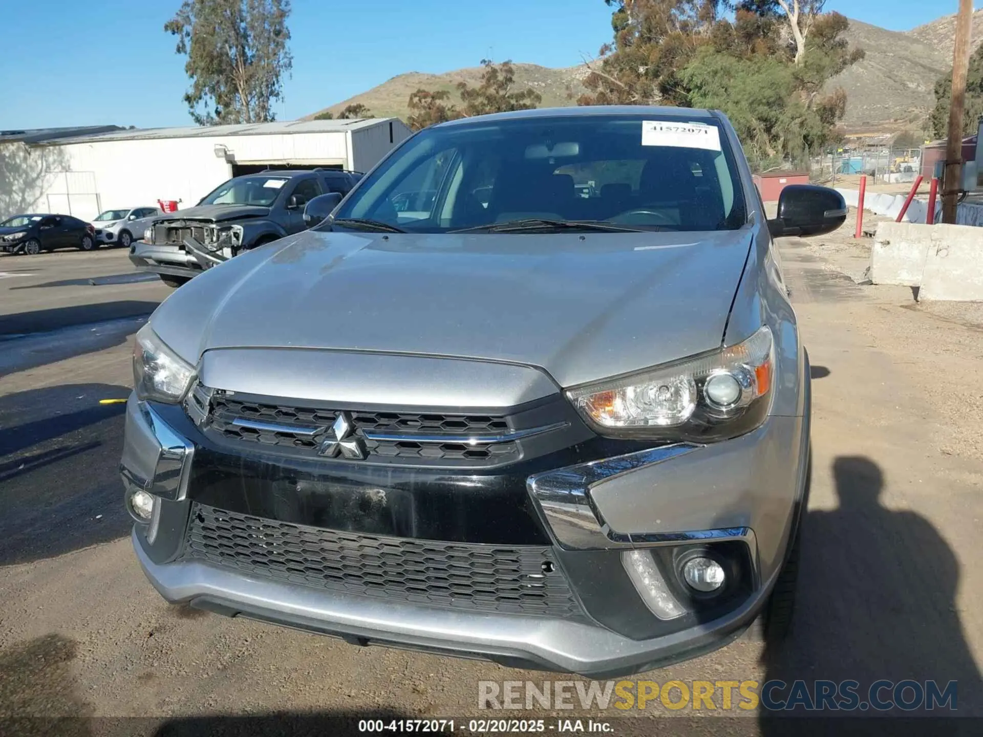 6 fotografías del automóvil dañado JA4AP3AU3KU023295 MITSUBISHI OUTLANDER SPORT 2019