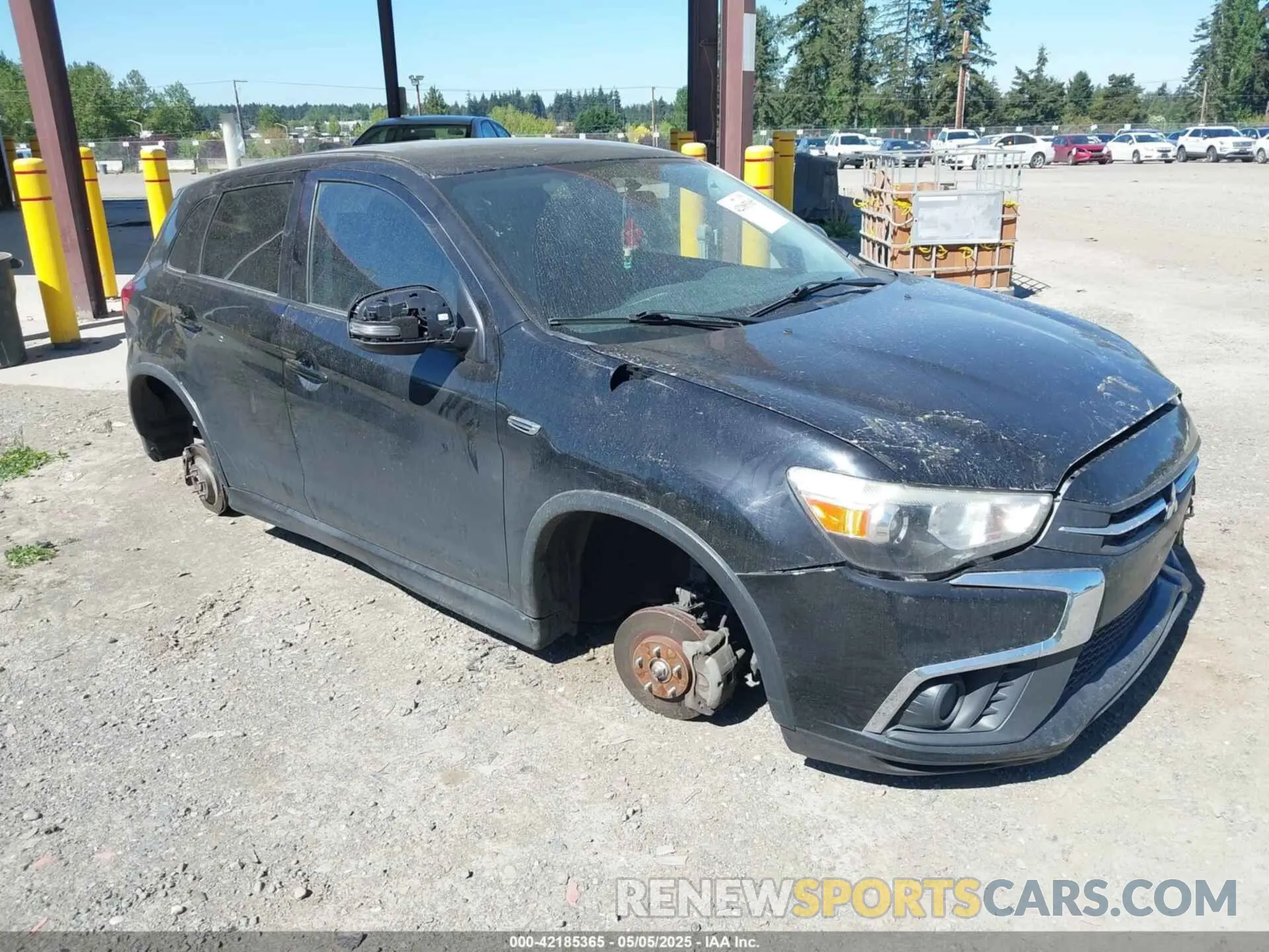 1 fotografías del automóvil dañado JA4AP3AU4KU017957 MITSUBISHI OUTLANDER SPORT 2019