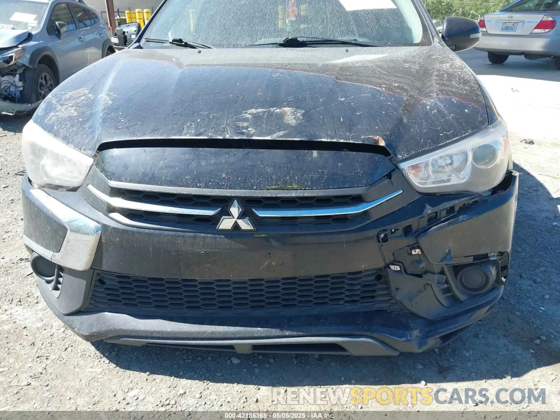 6 fotografías del automóvil dañado JA4AP3AU4KU017957 MITSUBISHI OUTLANDER SPORT 2019