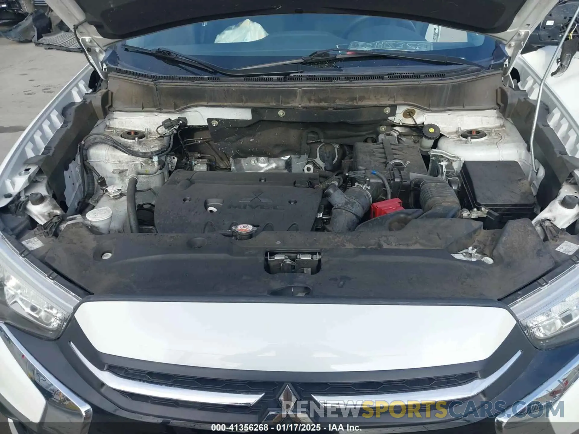 10 fotografías del automóvil dañado JA4AP3AU6KU010315 MITSUBISHI OUTLANDER SPORT 2019