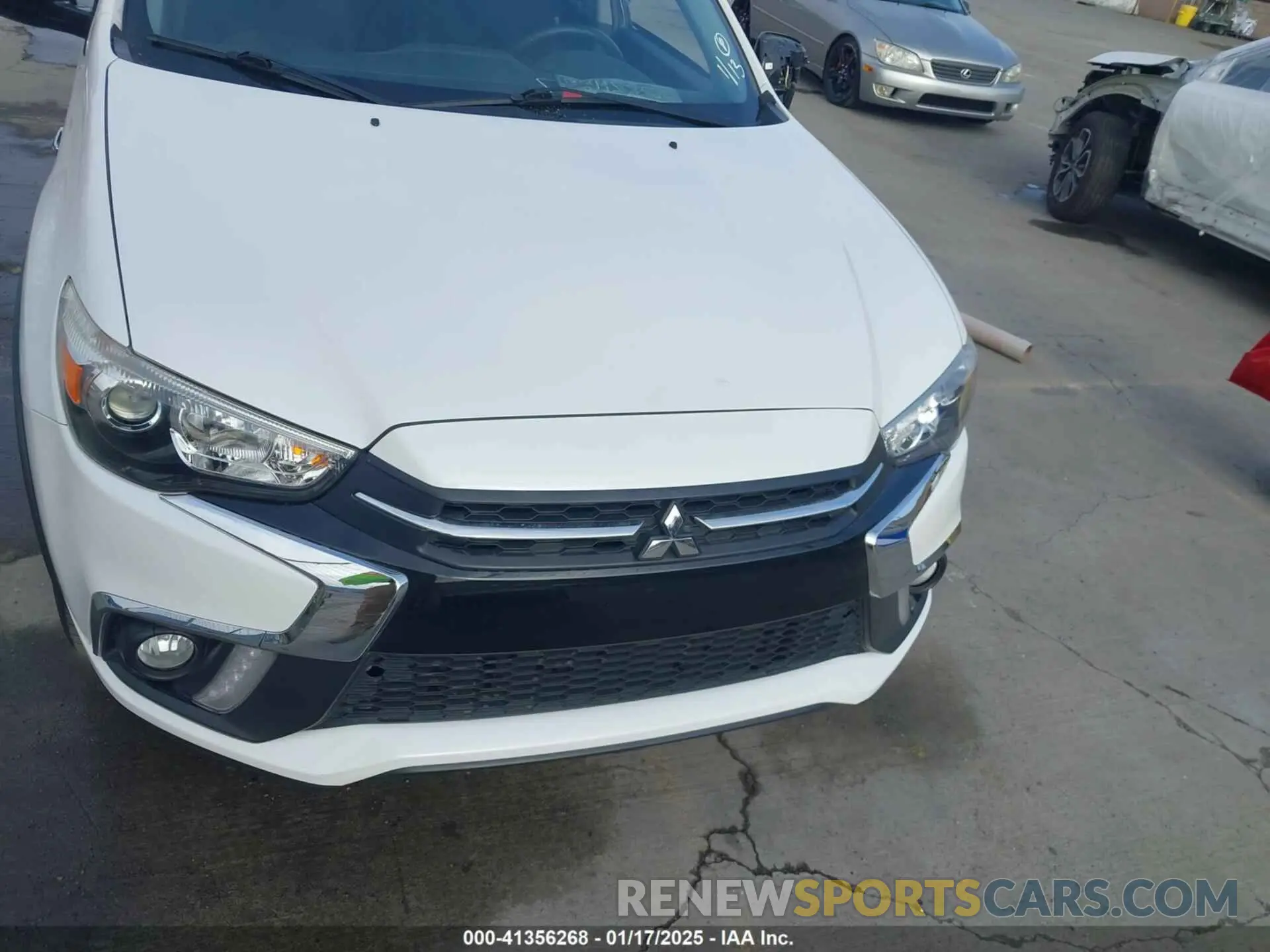 12 fotografías del automóvil dañado JA4AP3AU6KU010315 MITSUBISHI OUTLANDER SPORT 2019