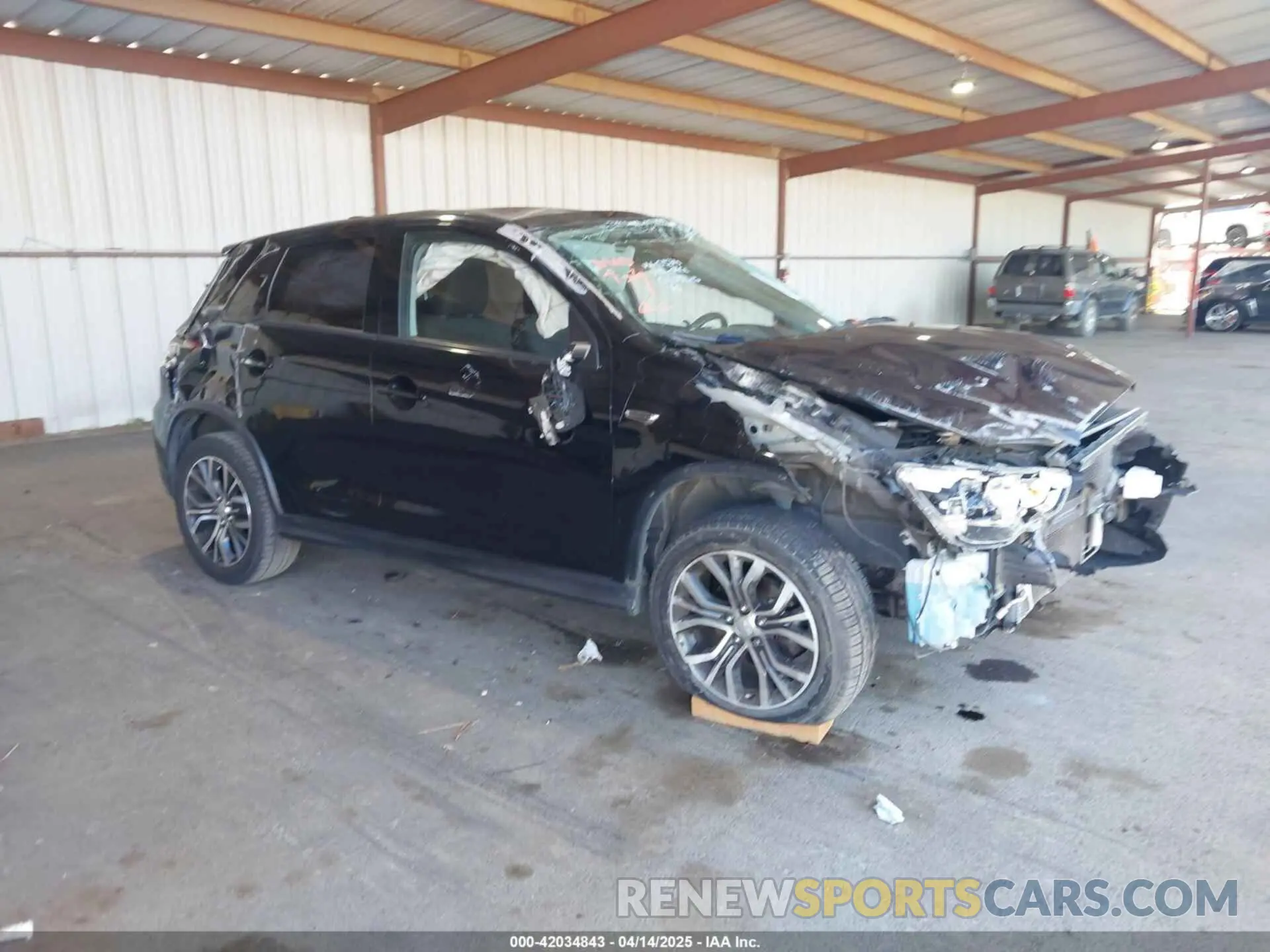 1 fotografías del automóvil dañado JA4AP3AU6KU013215 MITSUBISHI OUTLANDER SPORT 2019