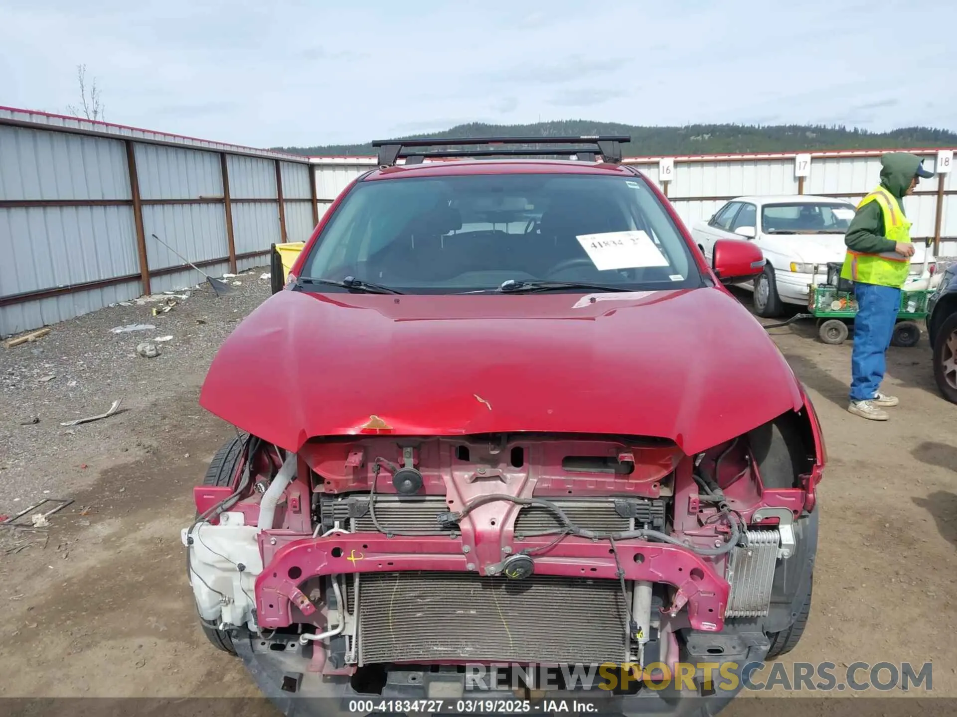 13 fotografías del automóvil dañado JA4AP3AU6KU019046 MITSUBISHI OUTLANDER SPORT 2019