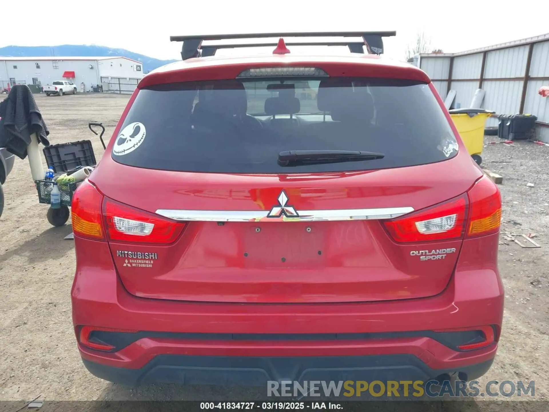 17 fotografías del automóvil dañado JA4AP3AU6KU019046 MITSUBISHI OUTLANDER SPORT 2019