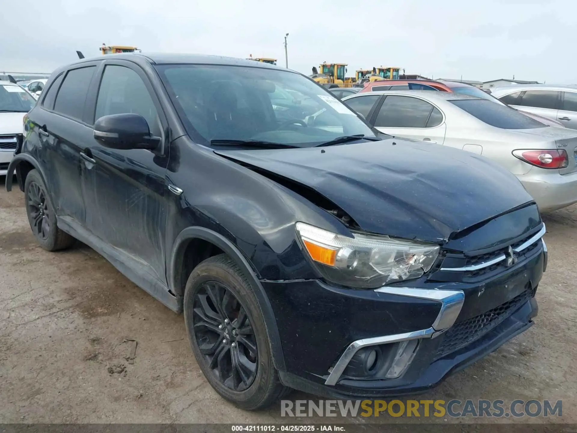 1 fotografías del automóvil dañado JA4AP3AU7KU015314 MITSUBISHI OUTLANDER SPORT 2019