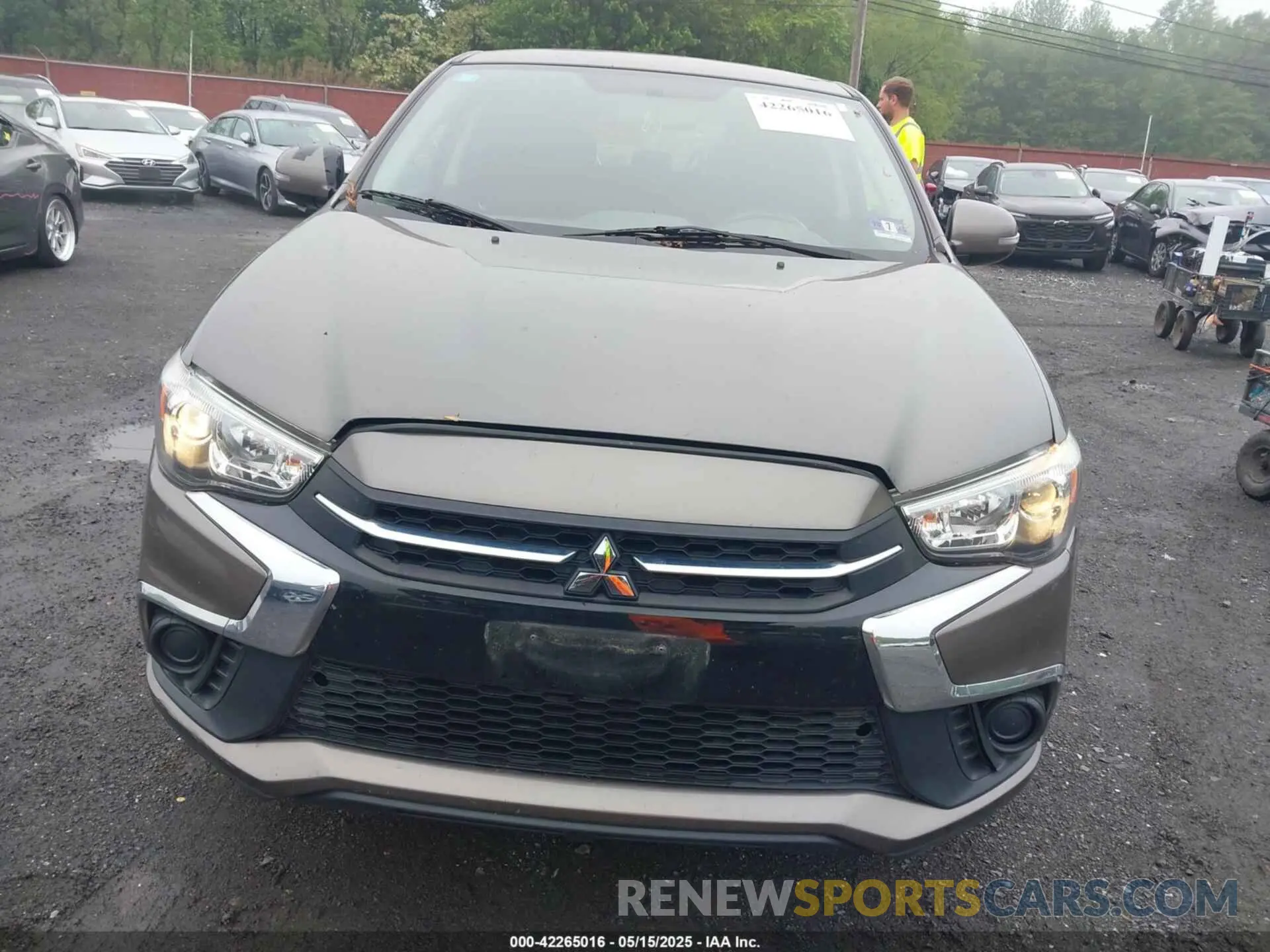 12 fotografías del automóvil dañado JA4AP3AU8KU029559 MITSUBISHI OUTLANDER SPORT 2019