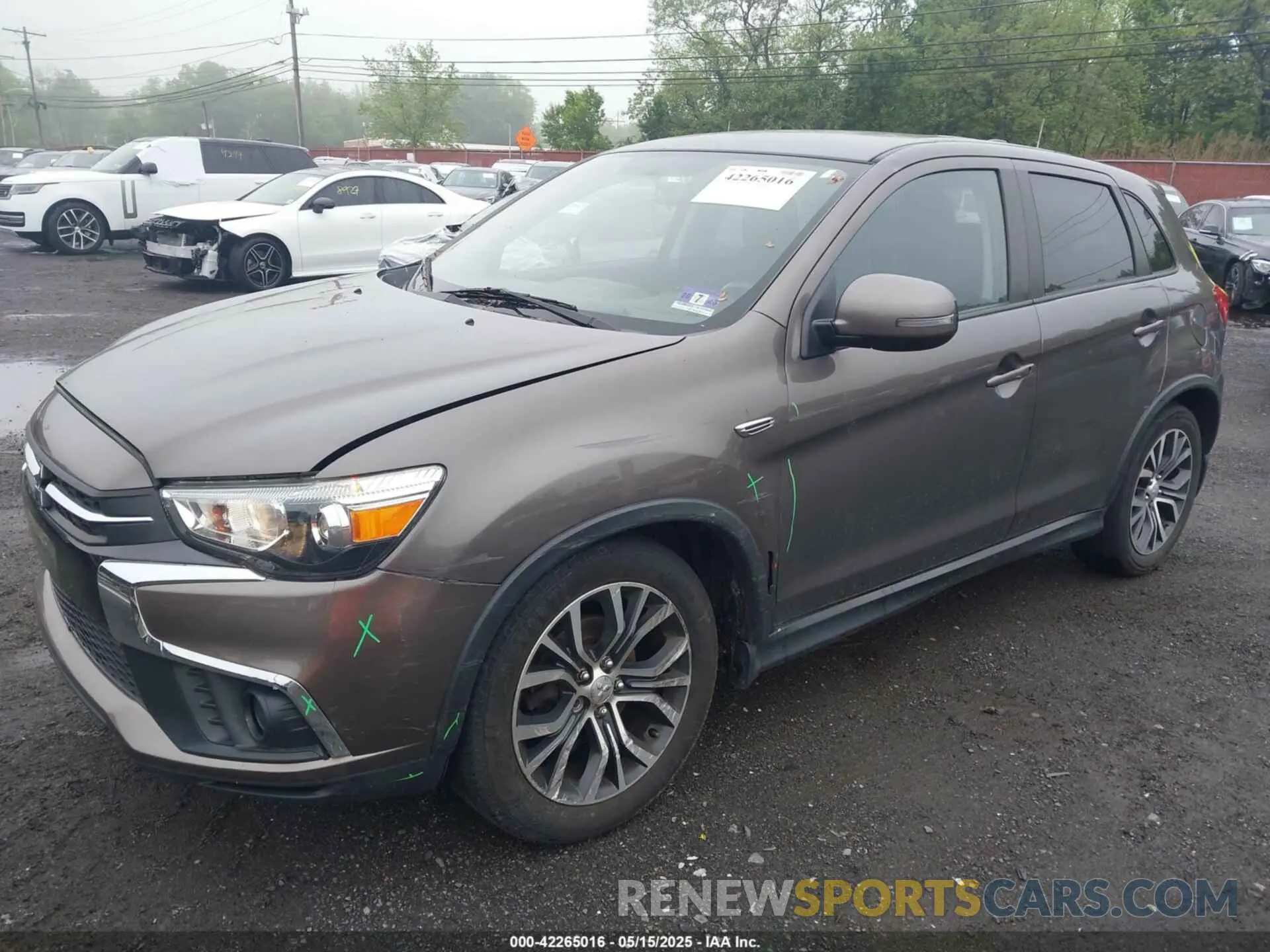 6 fotografías del automóvil dañado JA4AP3AU8KU029559 MITSUBISHI OUTLANDER SPORT 2019