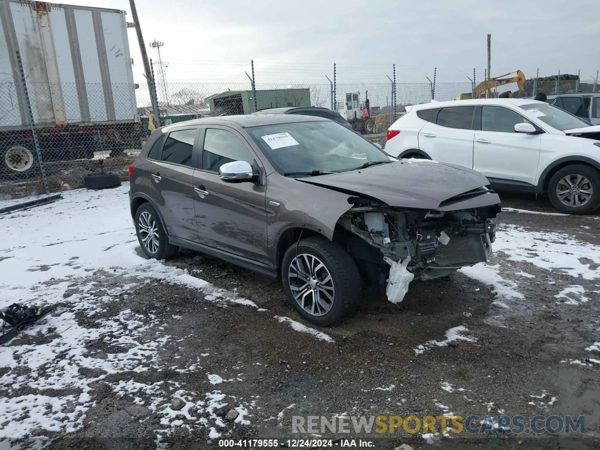 1 fotografías del automóvil dañado JA4AP3AUXKU001410 MITSUBISHI OUTLANDER SPORT 2019