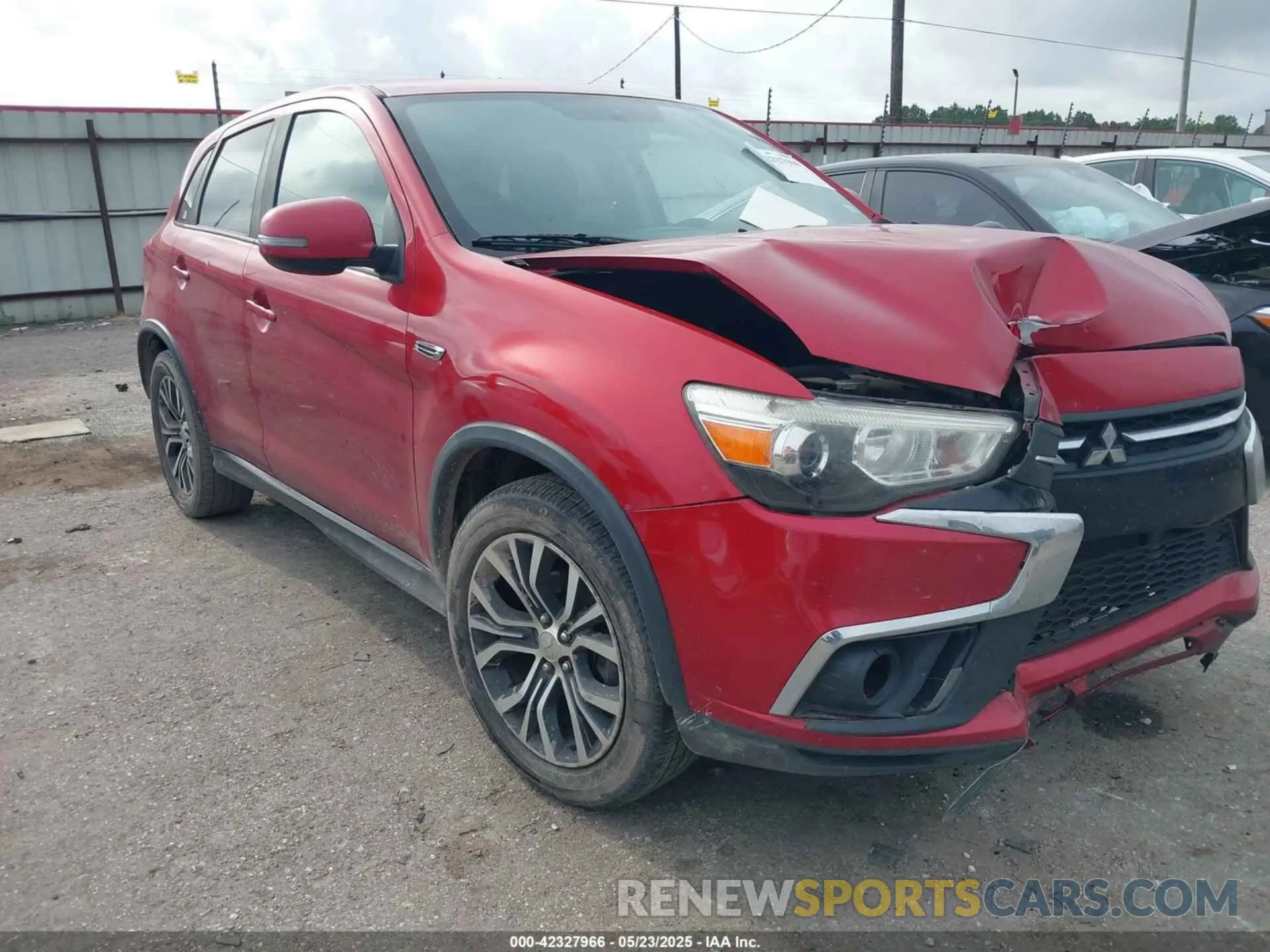 1 fotografías del automóvil dañado JA4AP4AU0KU024474 MITSUBISHI OUTLANDER SPORT 2019