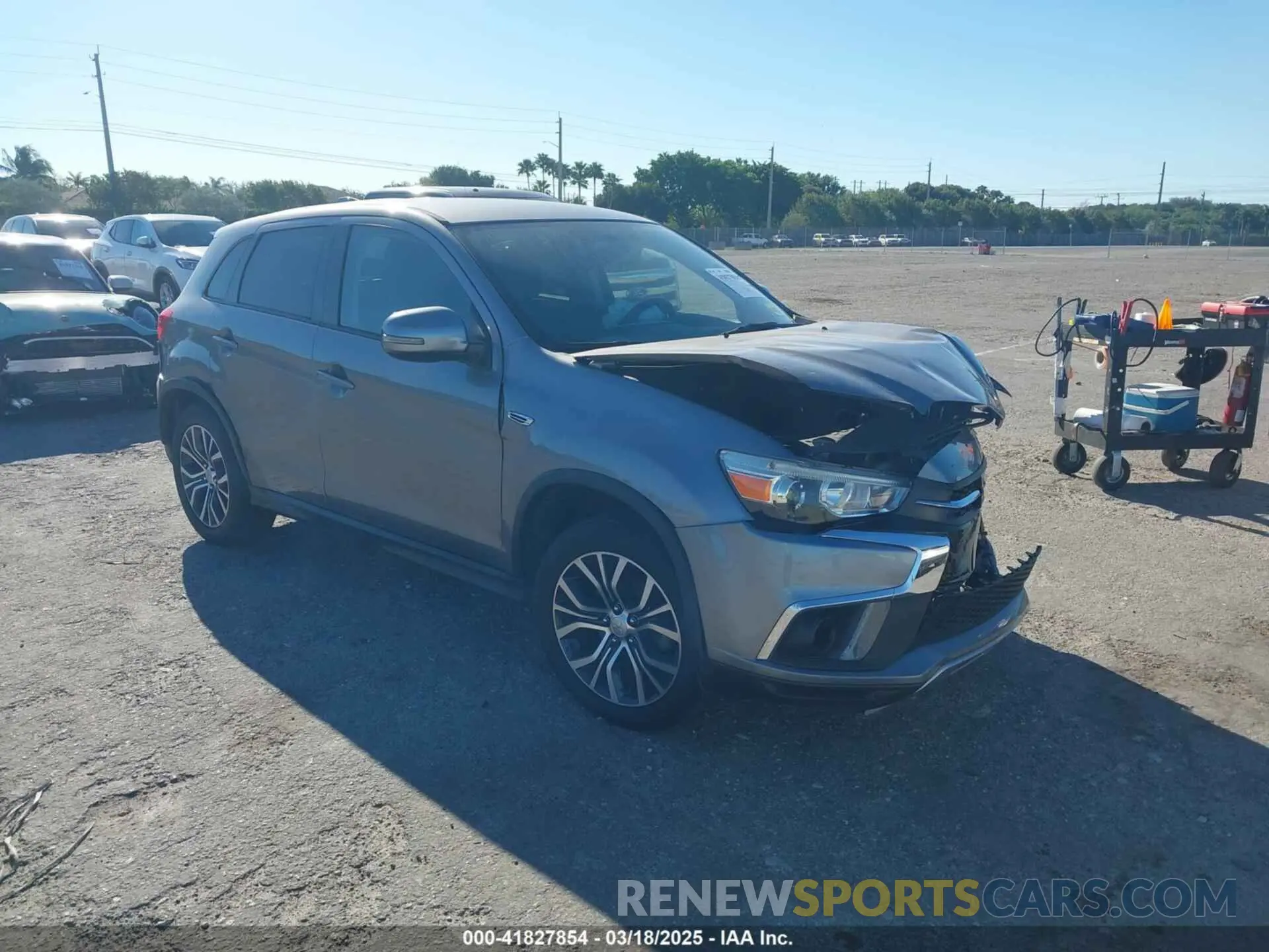 1 fotografías del automóvil dañado JA4AP4AU1KU012463 MITSUBISHI OUTLANDER SPORT 2019