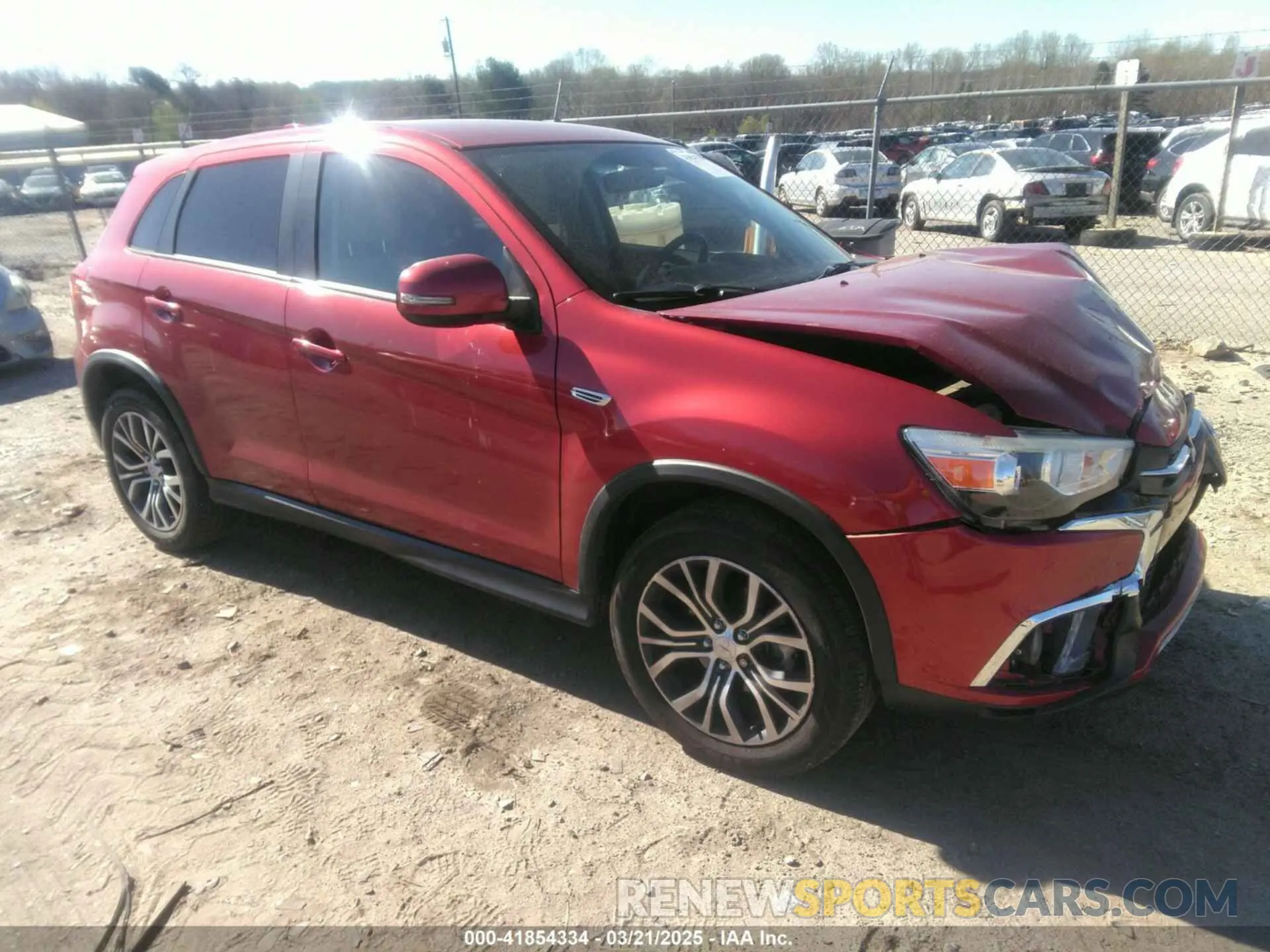 1 fotografías del automóvil dañado JA4AP4AU3KU017406 MITSUBISHI OUTLANDER SPORT 2019