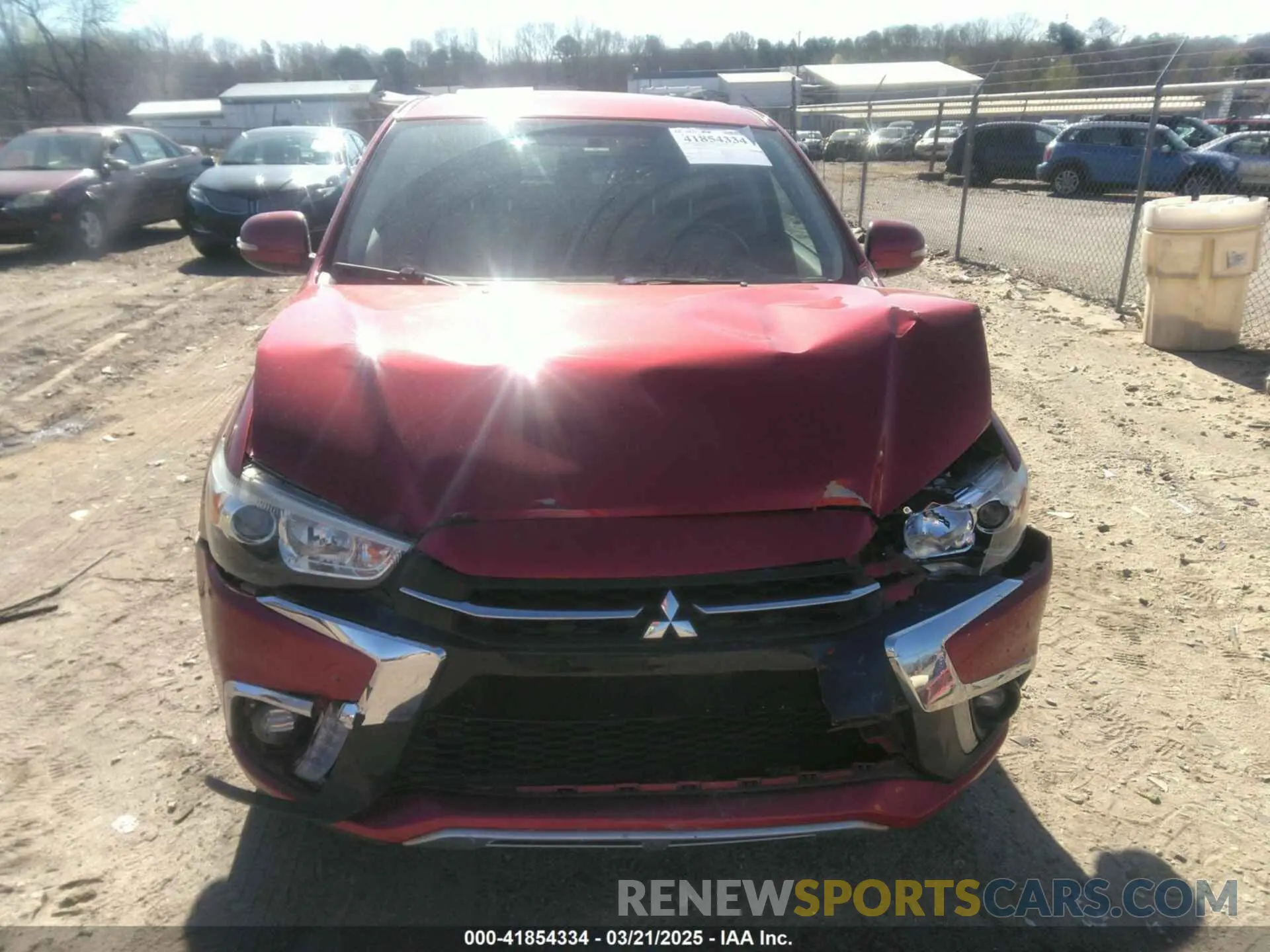 12 fotografías del automóvil dañado JA4AP4AU3KU017406 MITSUBISHI OUTLANDER SPORT 2019