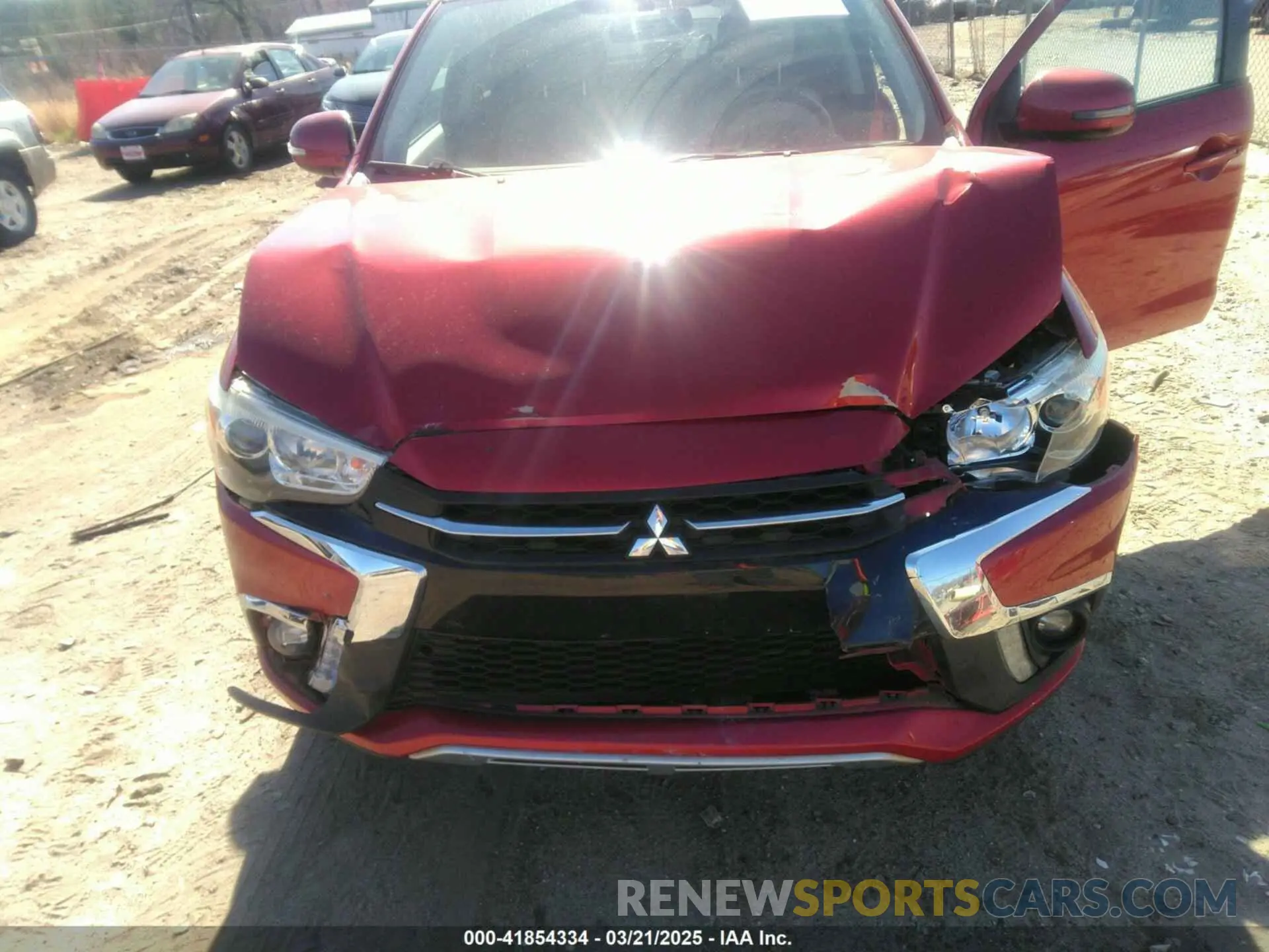 6 fotografías del automóvil dañado JA4AP4AU3KU017406 MITSUBISHI OUTLANDER SPORT 2019
