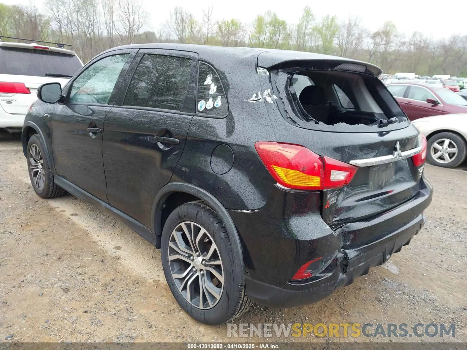 6 fotografías del automóvil dañado JA4AP4AU3KU027272 MITSUBISHI OUTLANDER SPORT 2019