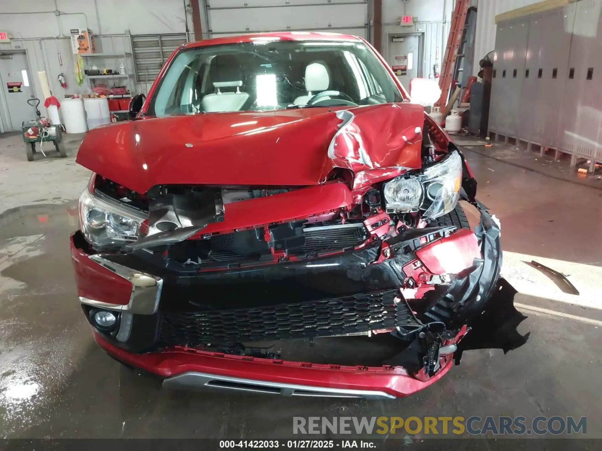 12 fotografías del automóvil dañado JA4AP4AU4KU007449 MITSUBISHI OUTLANDER SPORT 2019