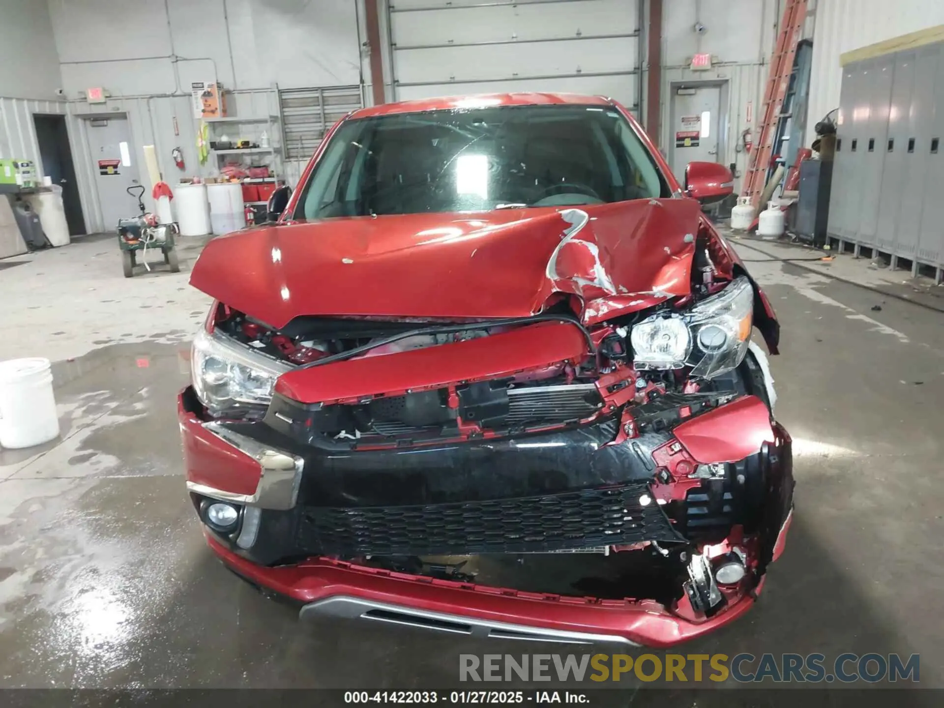 6 fotografías del automóvil dañado JA4AP4AU4KU007449 MITSUBISHI OUTLANDER SPORT 2019