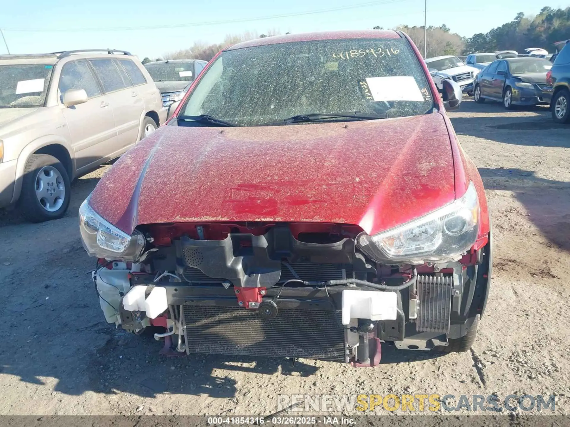 13 fotografías del automóvil dañado JA4AP4AU4KU012294 MITSUBISHI OUTLANDER SPORT 2019