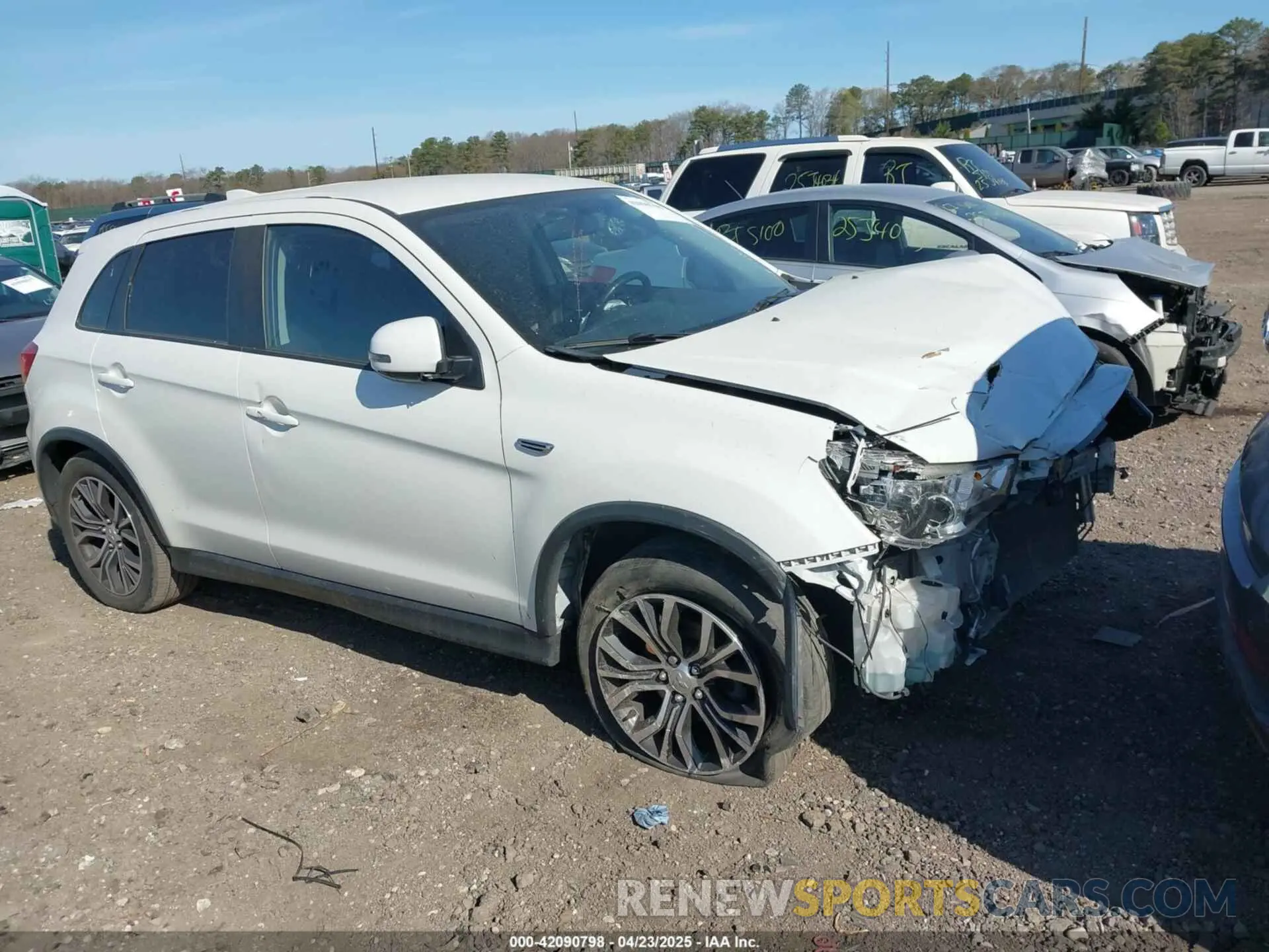 1 fotografías del automóvil dañado JA4AP4AU9KU023341 MITSUBISHI OUTLANDER SPORT 2019